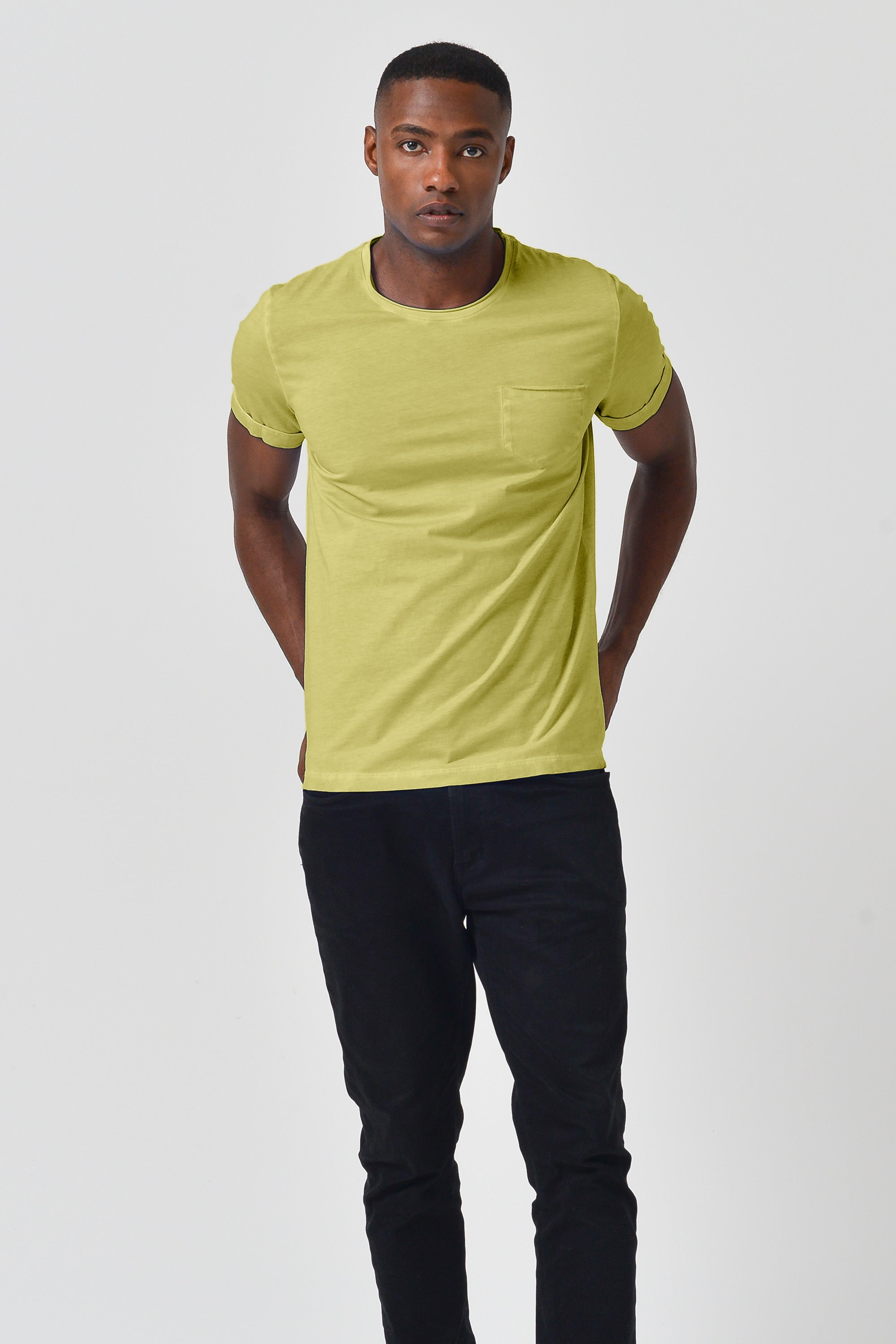 Plain Pocket Cotton T-Shirt - Moorea