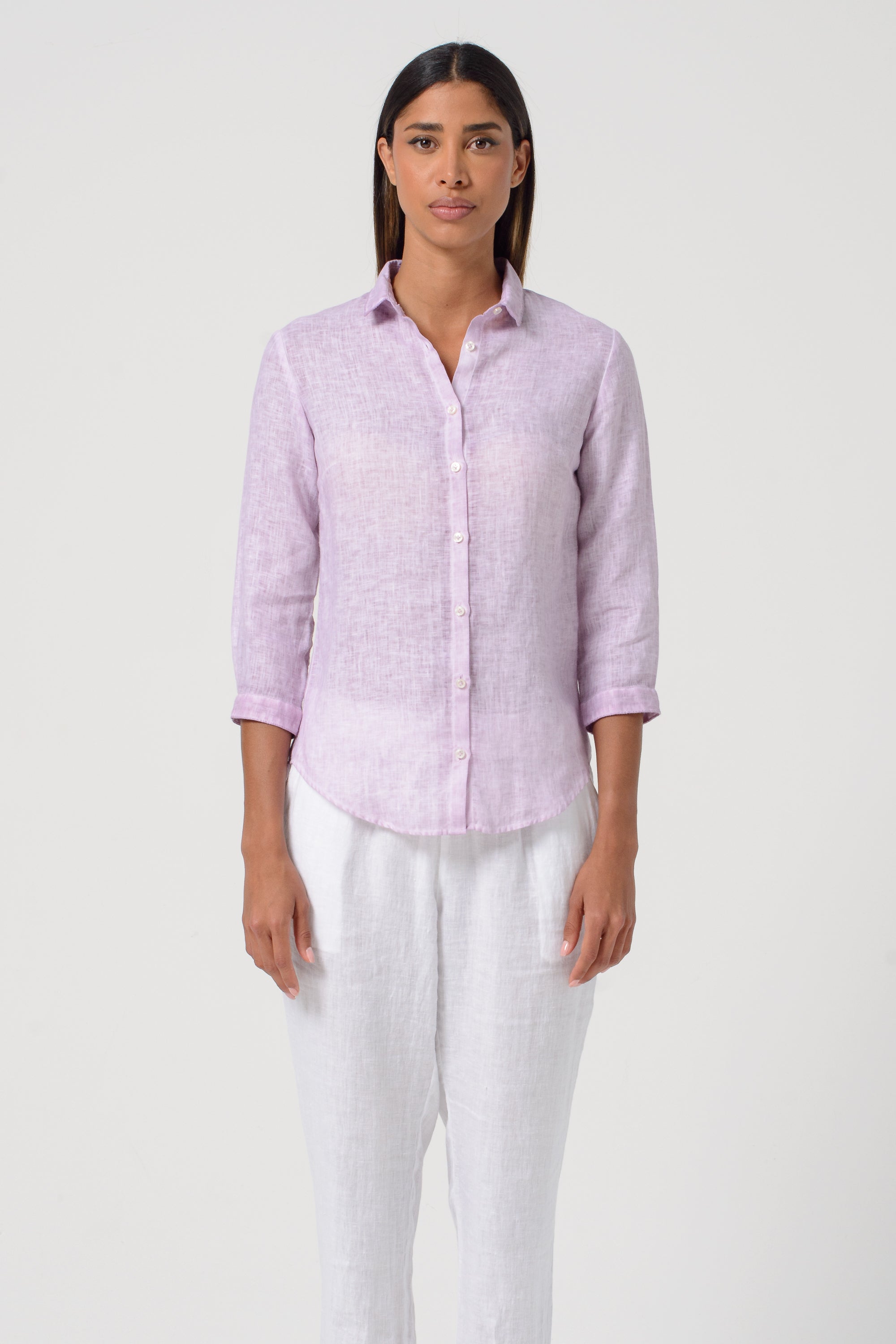 Valerie Linen Shirt - Flora
