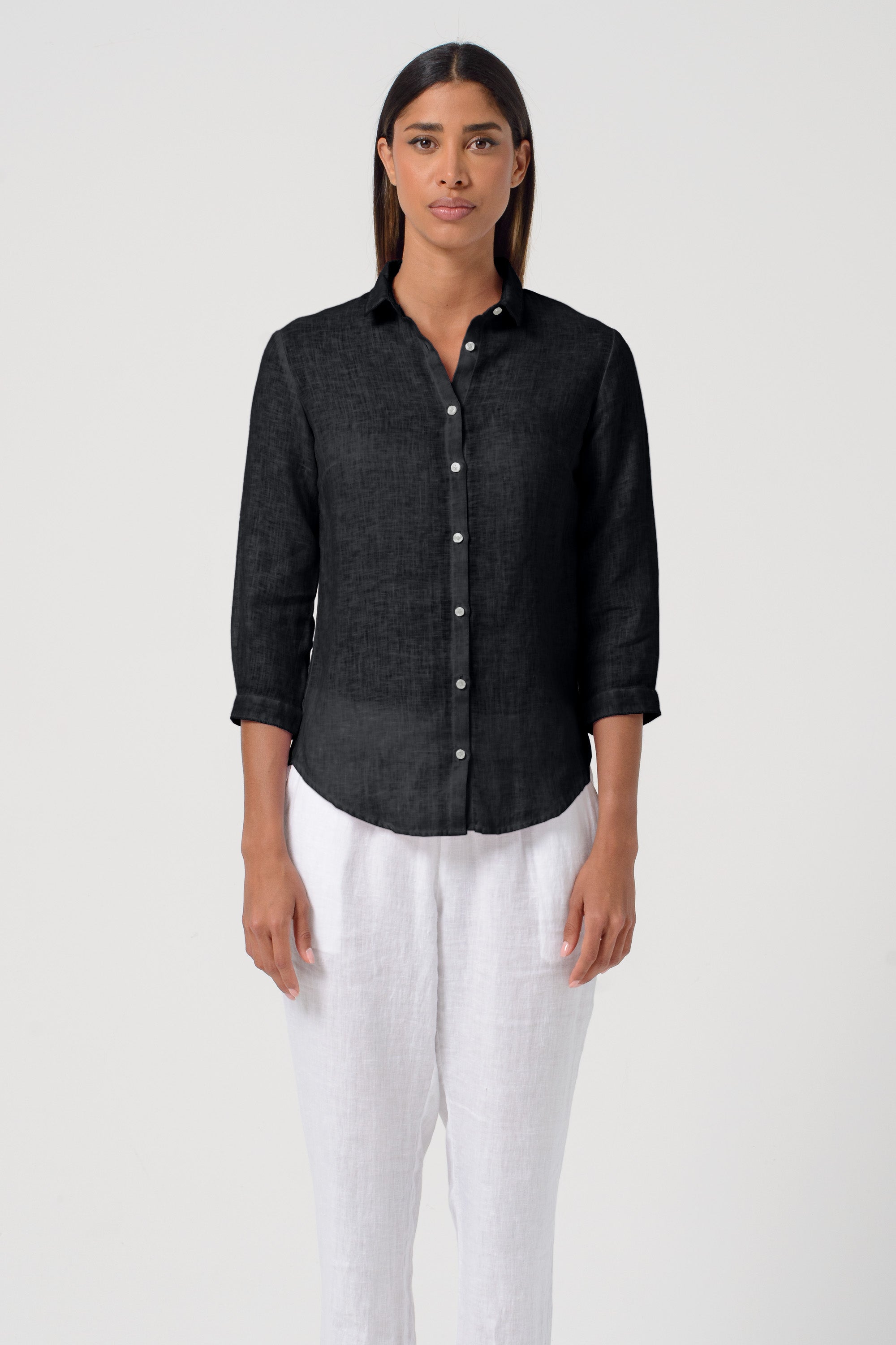 Valerie Linen Shirt - Tonga