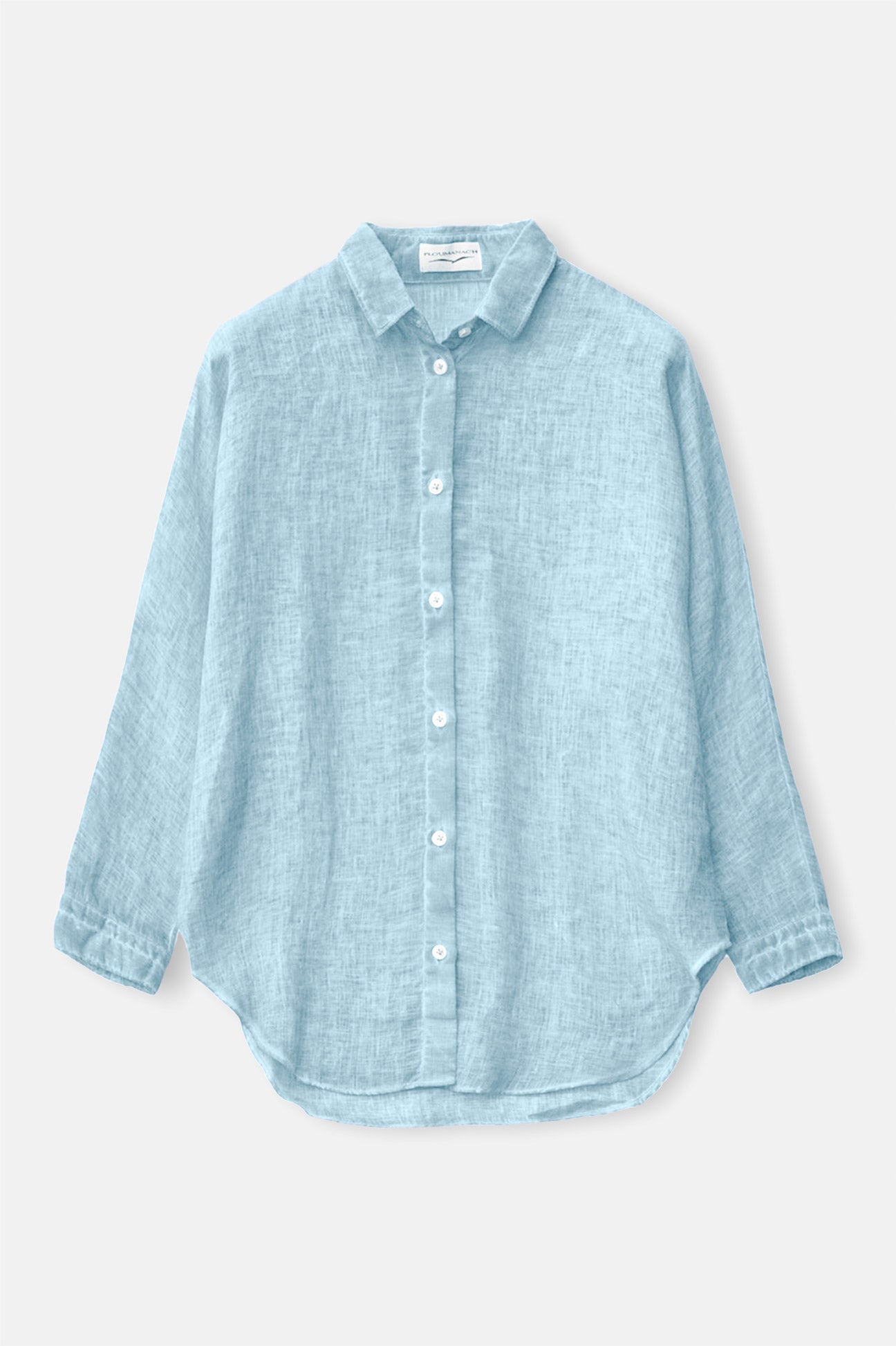 Ollie Blouse in Linen - Bora Bora