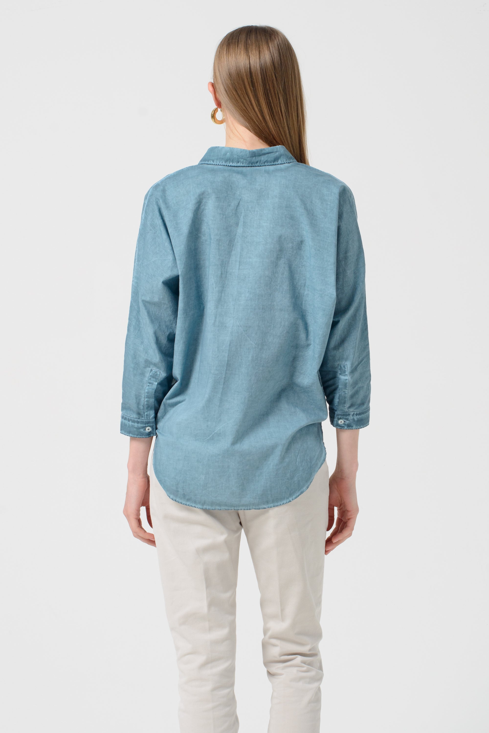 Ollie Voile Blouse - Marlin