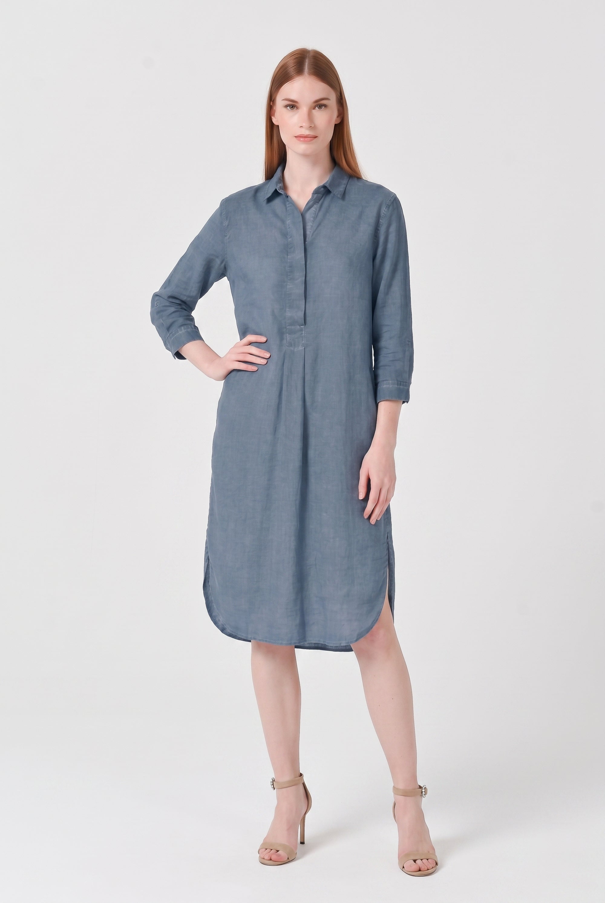 Chemisier Lungo Voile - Jeans