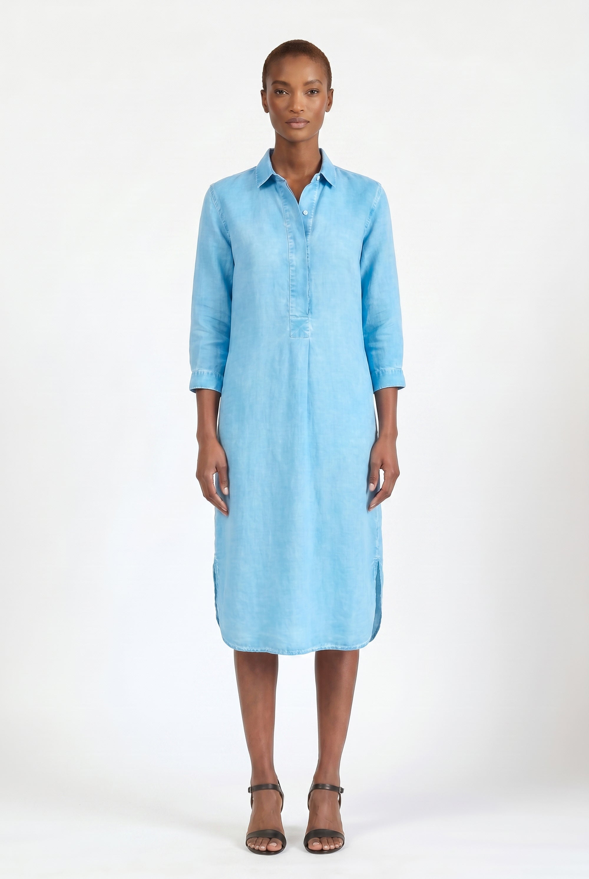 Long Voile Shirtdress - Lavezzi