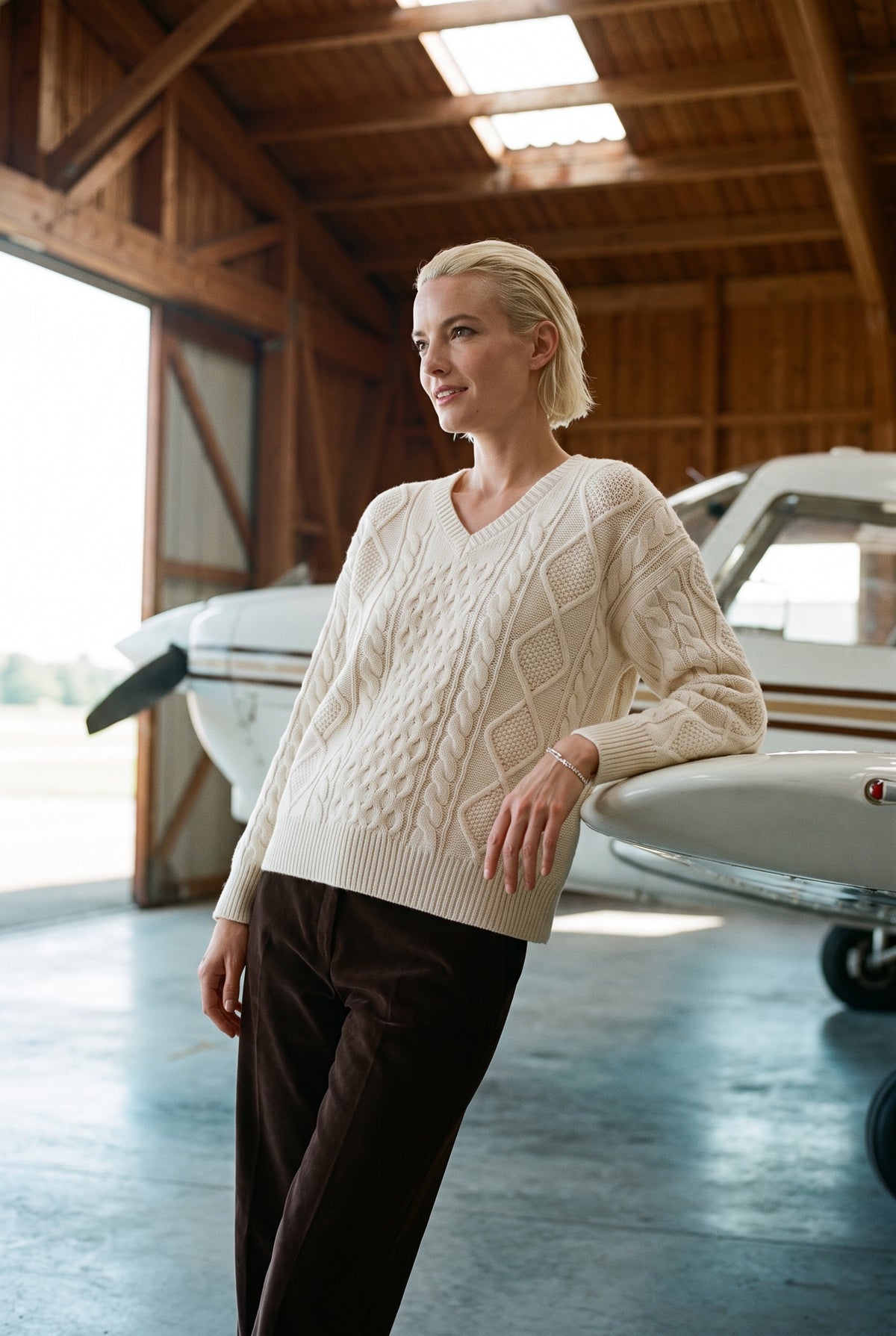 Braies V Knit in Foam