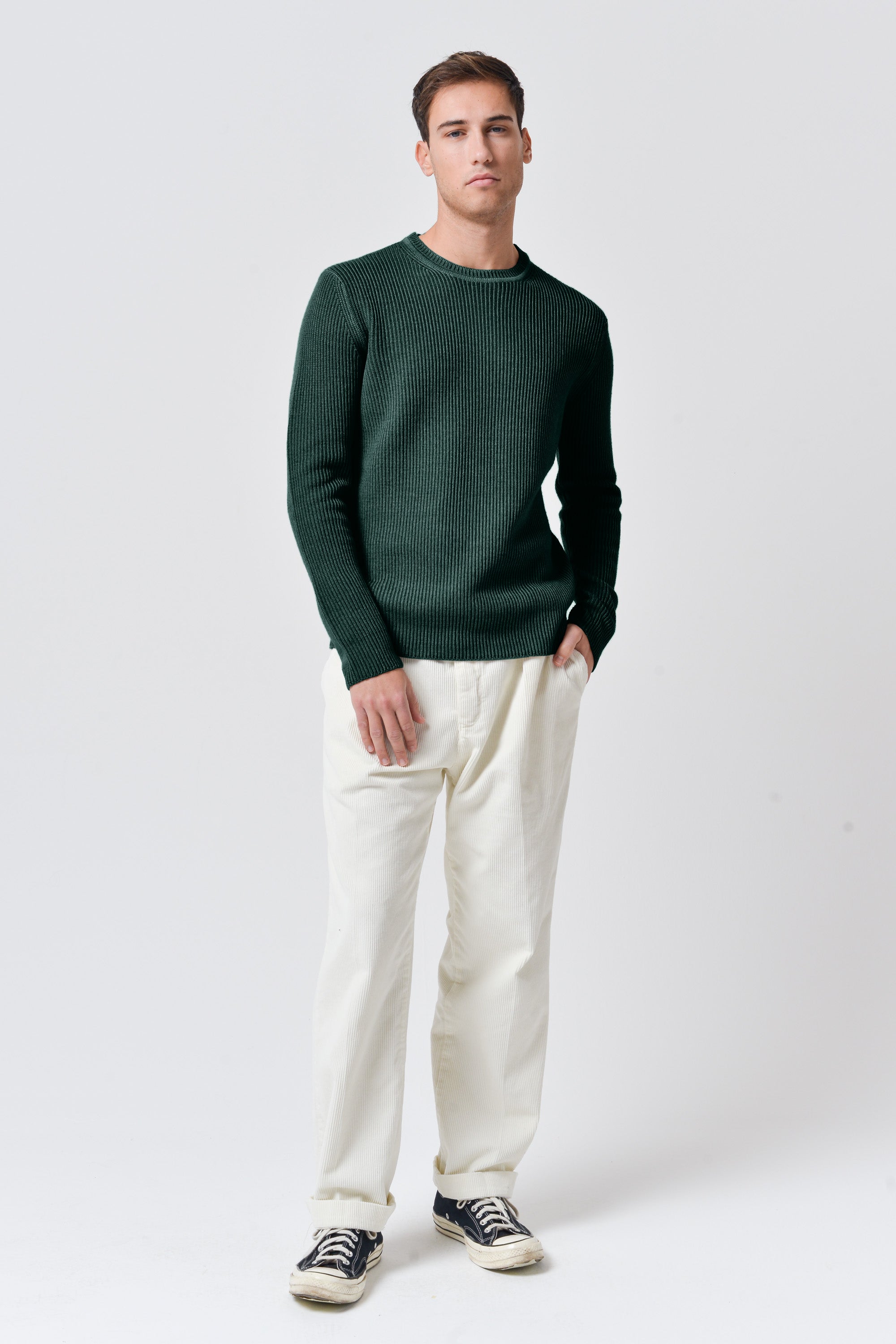 Kodiak Ribbed Heavy Sweater - British