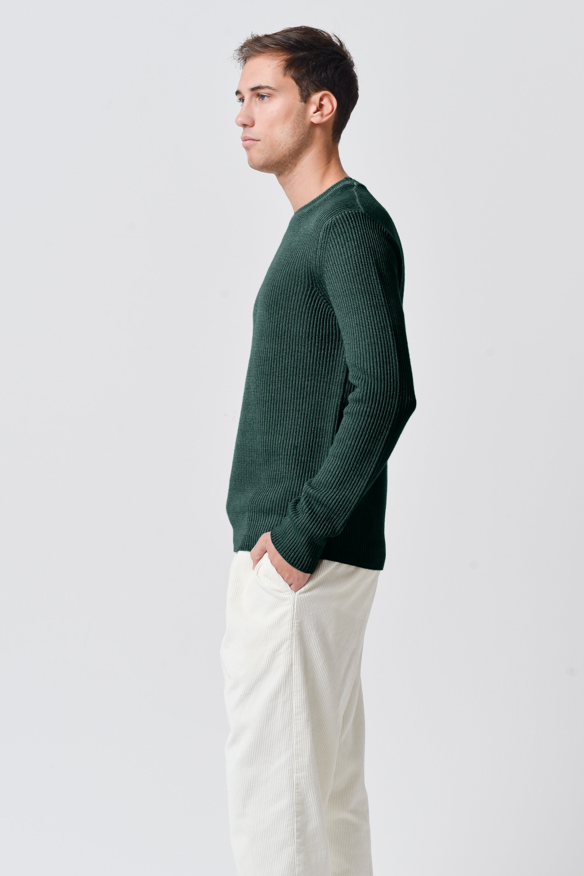 Kodiak Ribbed Heavy Sweater - British