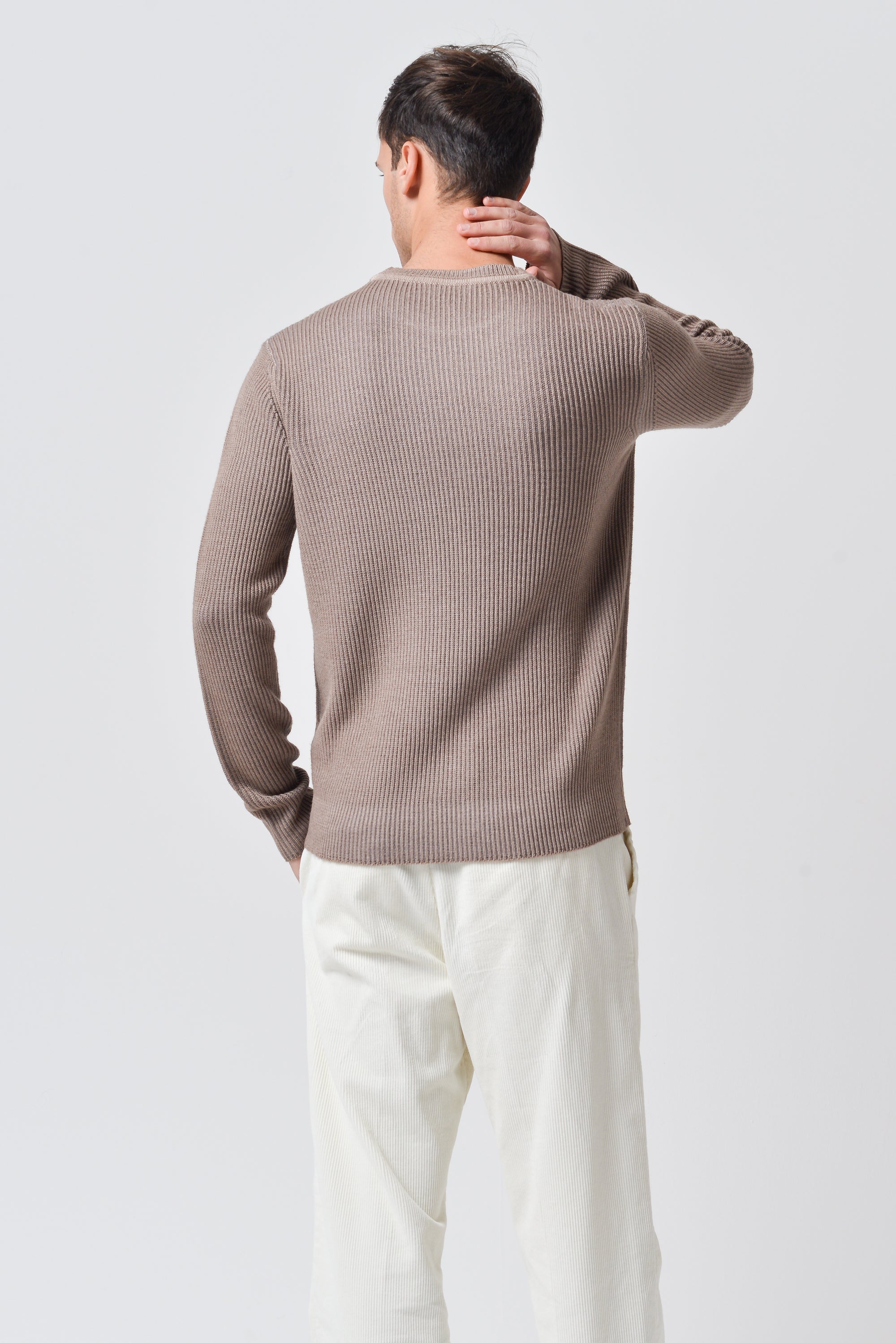 Kodiak Ribbed Heavy Sweater - Breakers