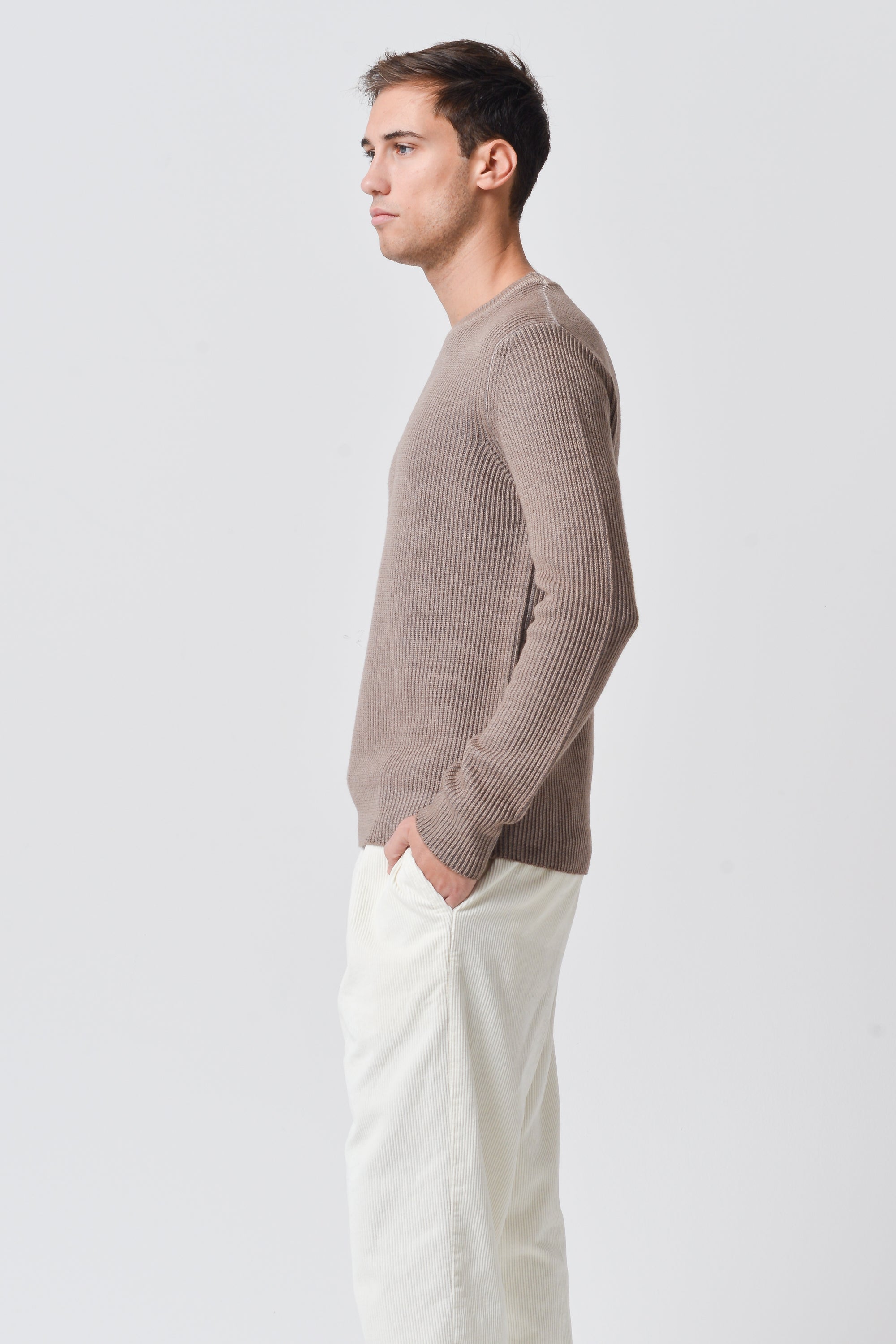 Kodiak Ribbed Heavy Sweater - Breakers