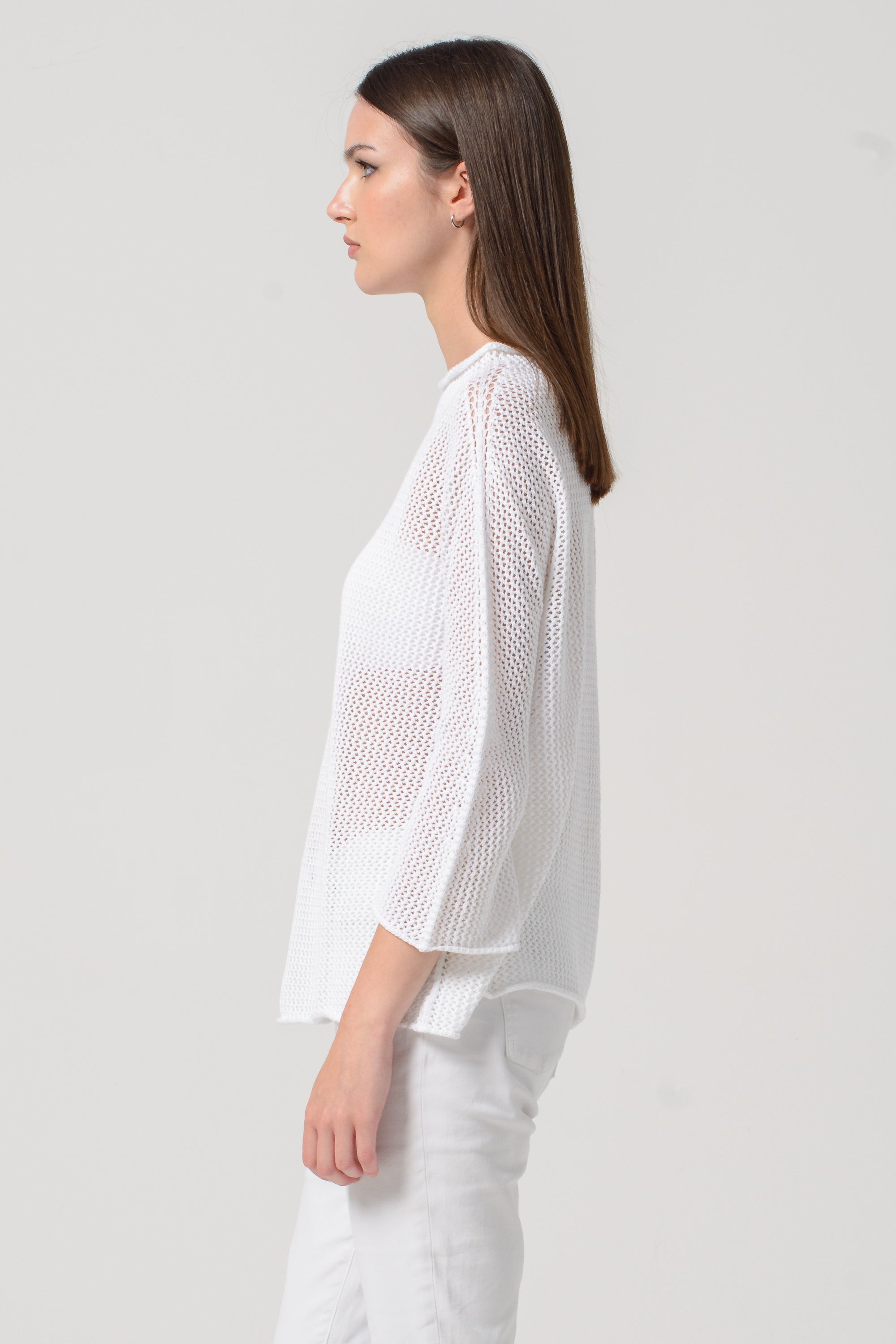 Maglia Traforata - Bianco
