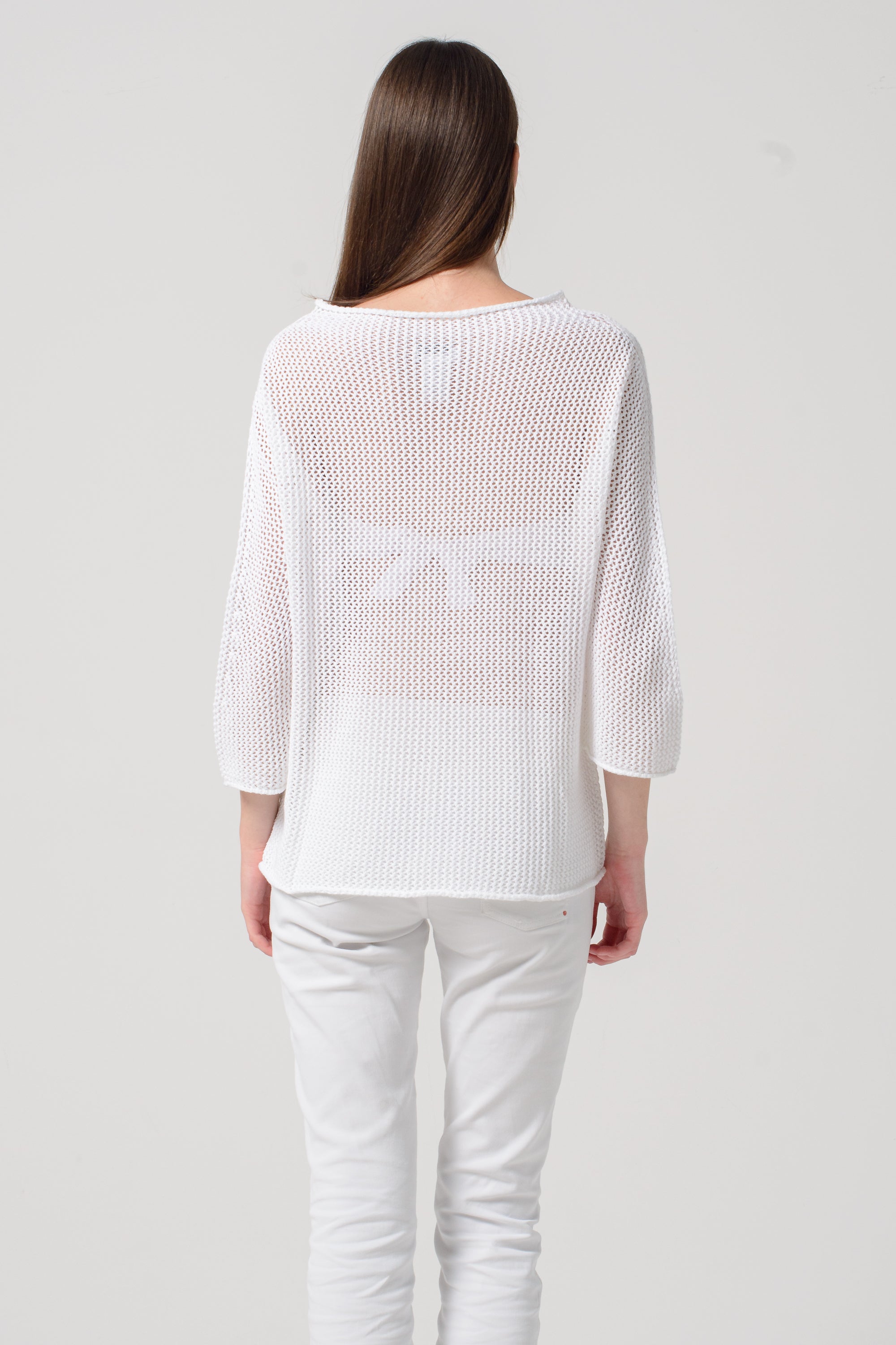 Maglia Traforata - Bianco