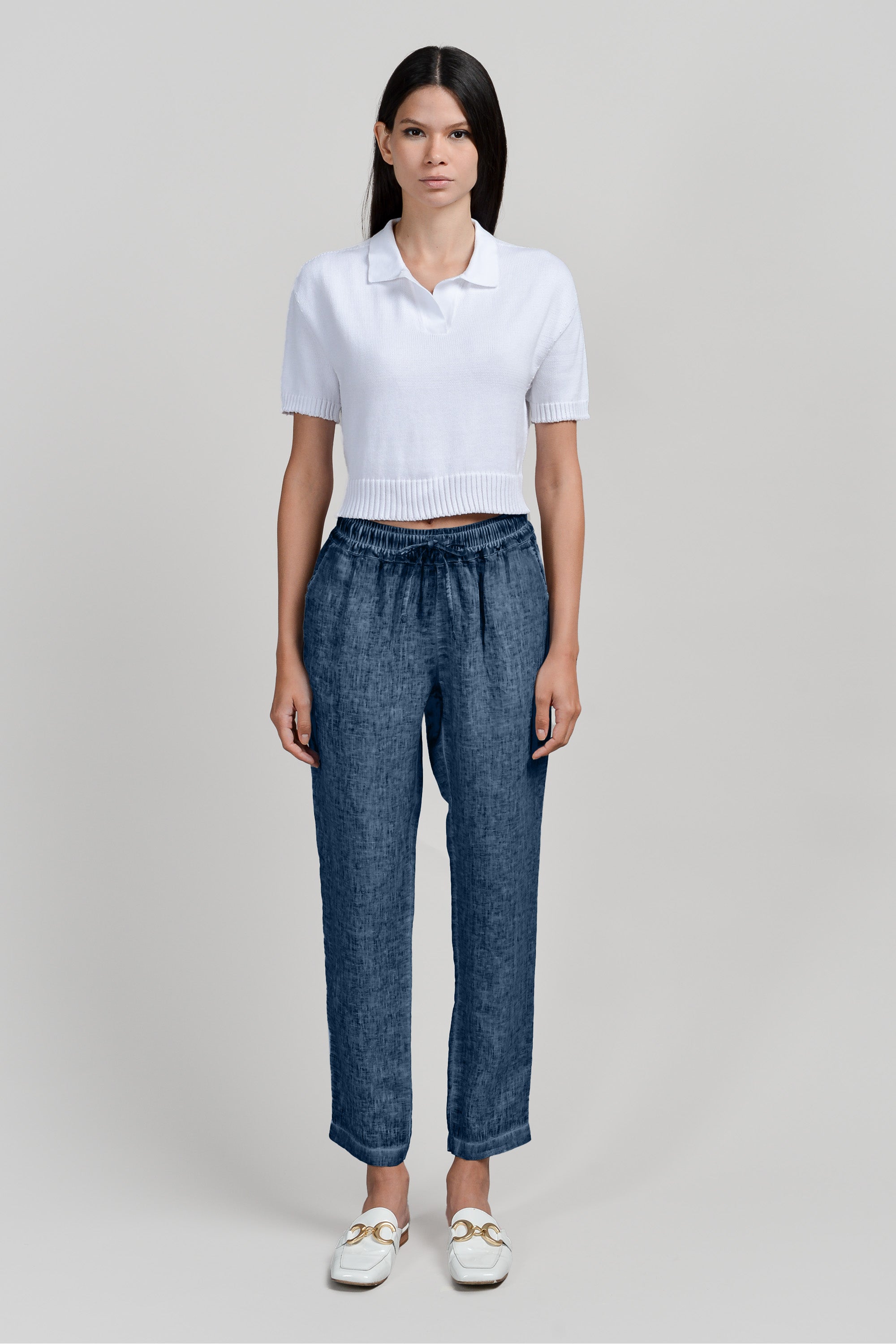 Linen Slacks - Jeans