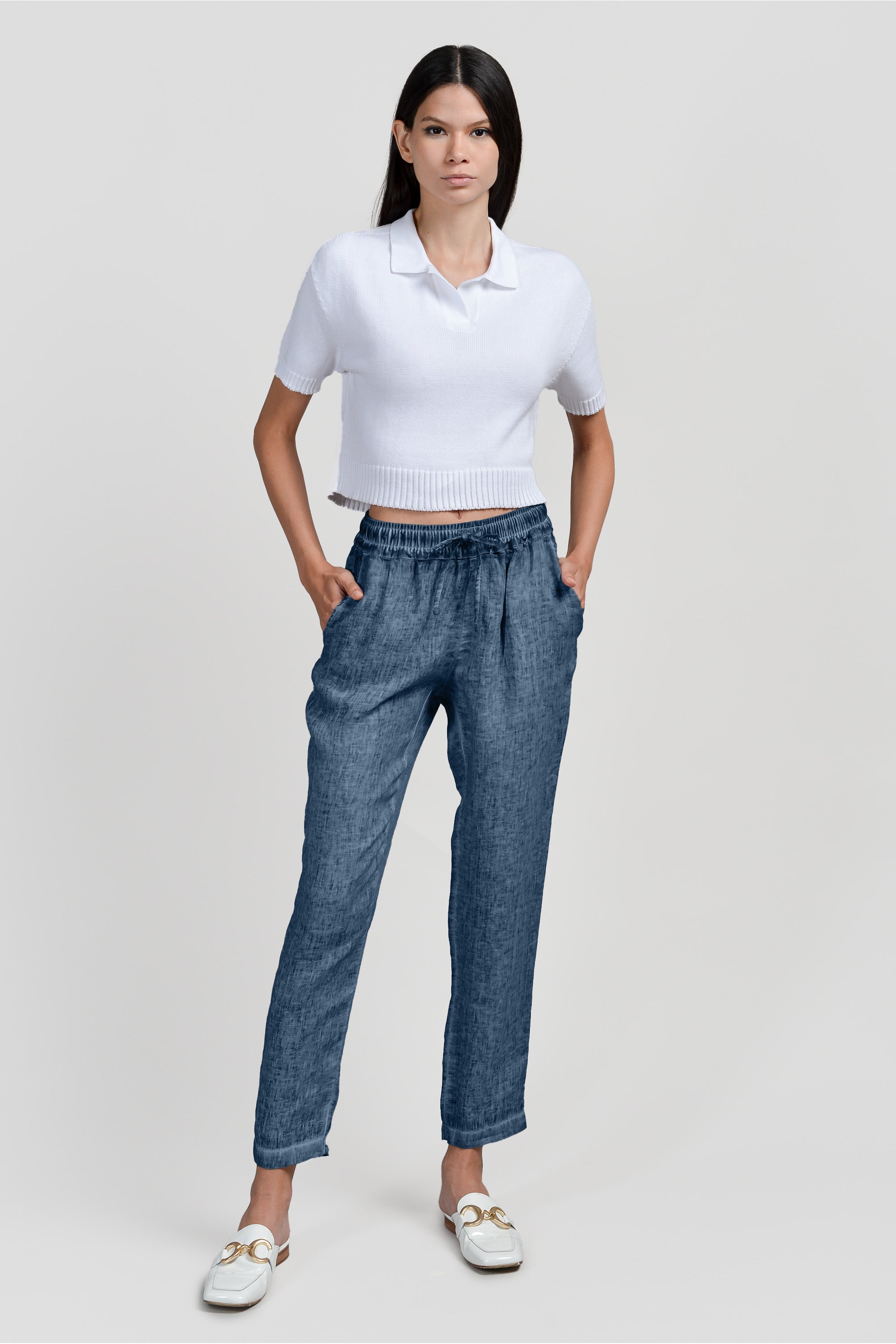 Linen Slacks - Jeans