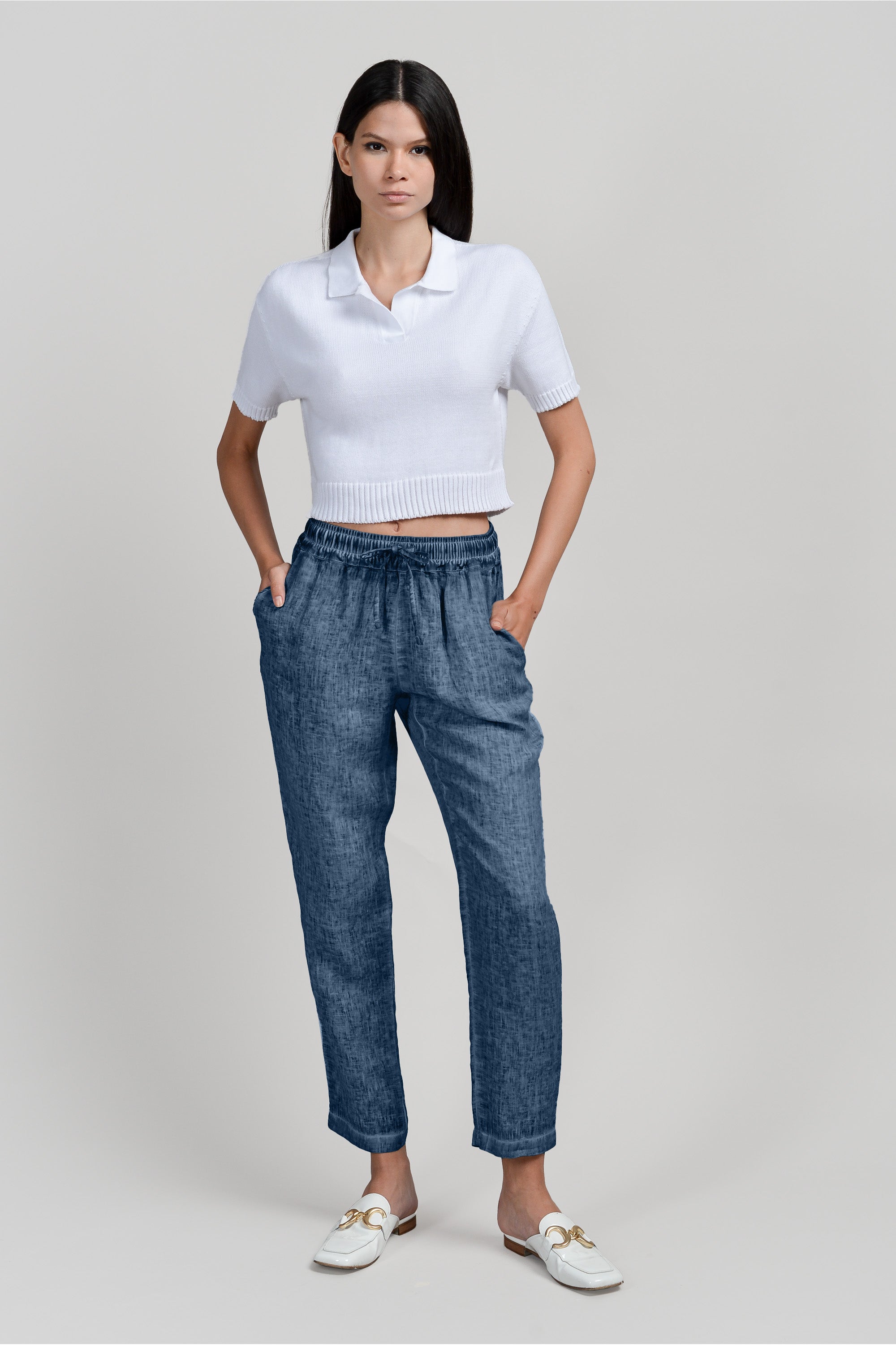 Linen Slacks - Jeans