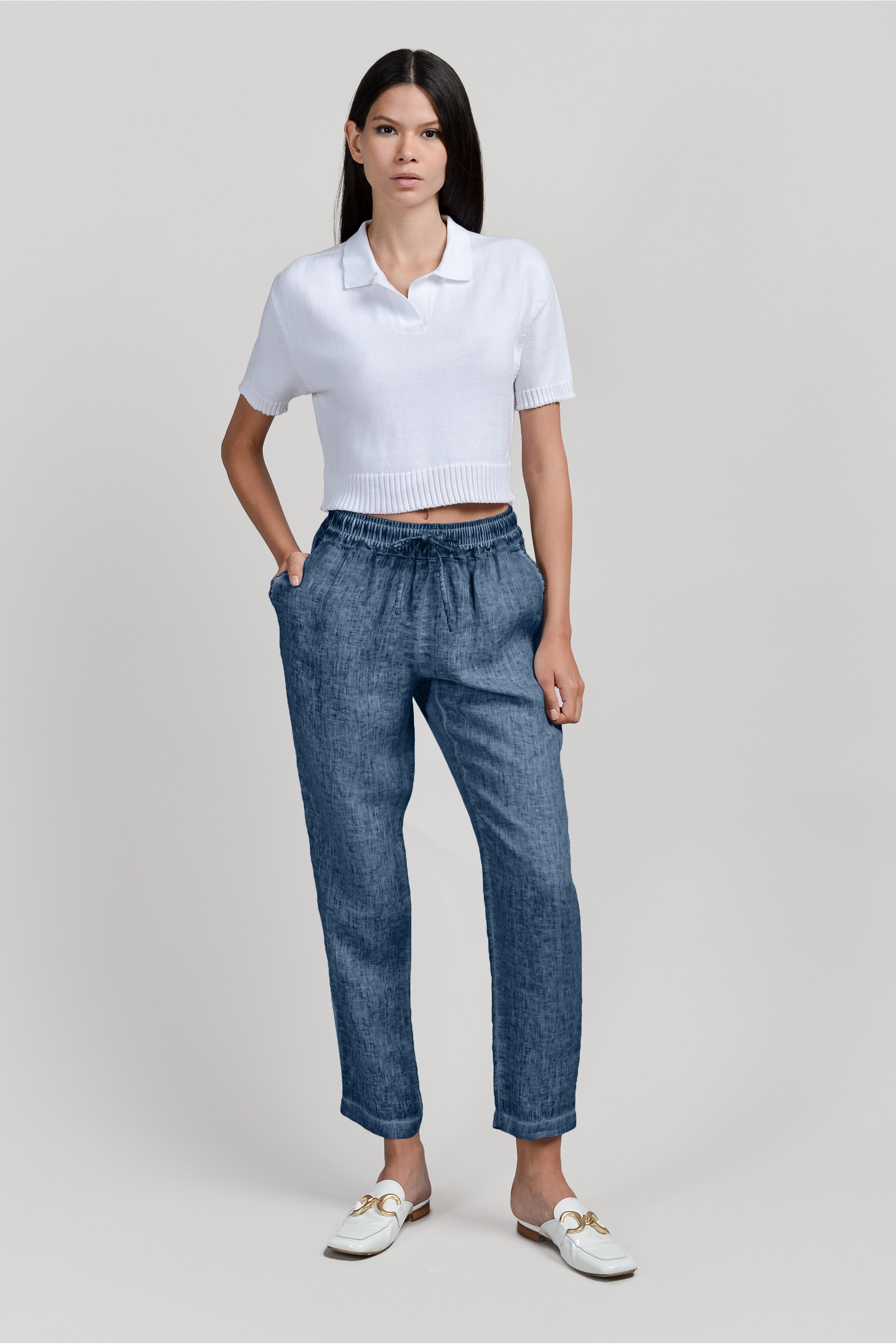 Linen Slacks - Jeans