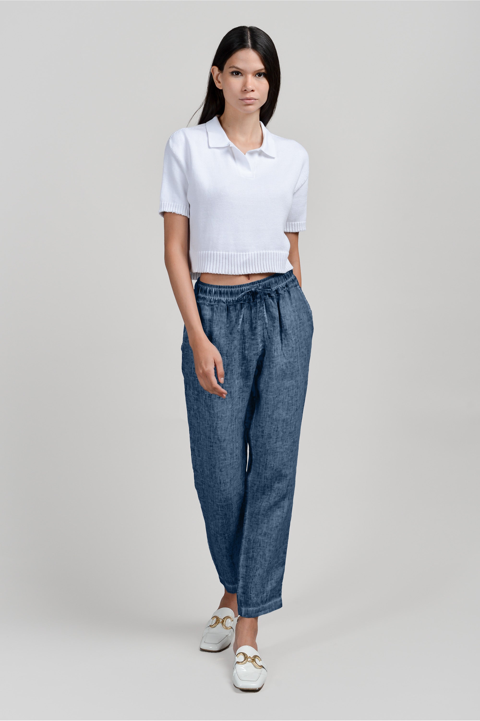 Linen Slacks - Jeans