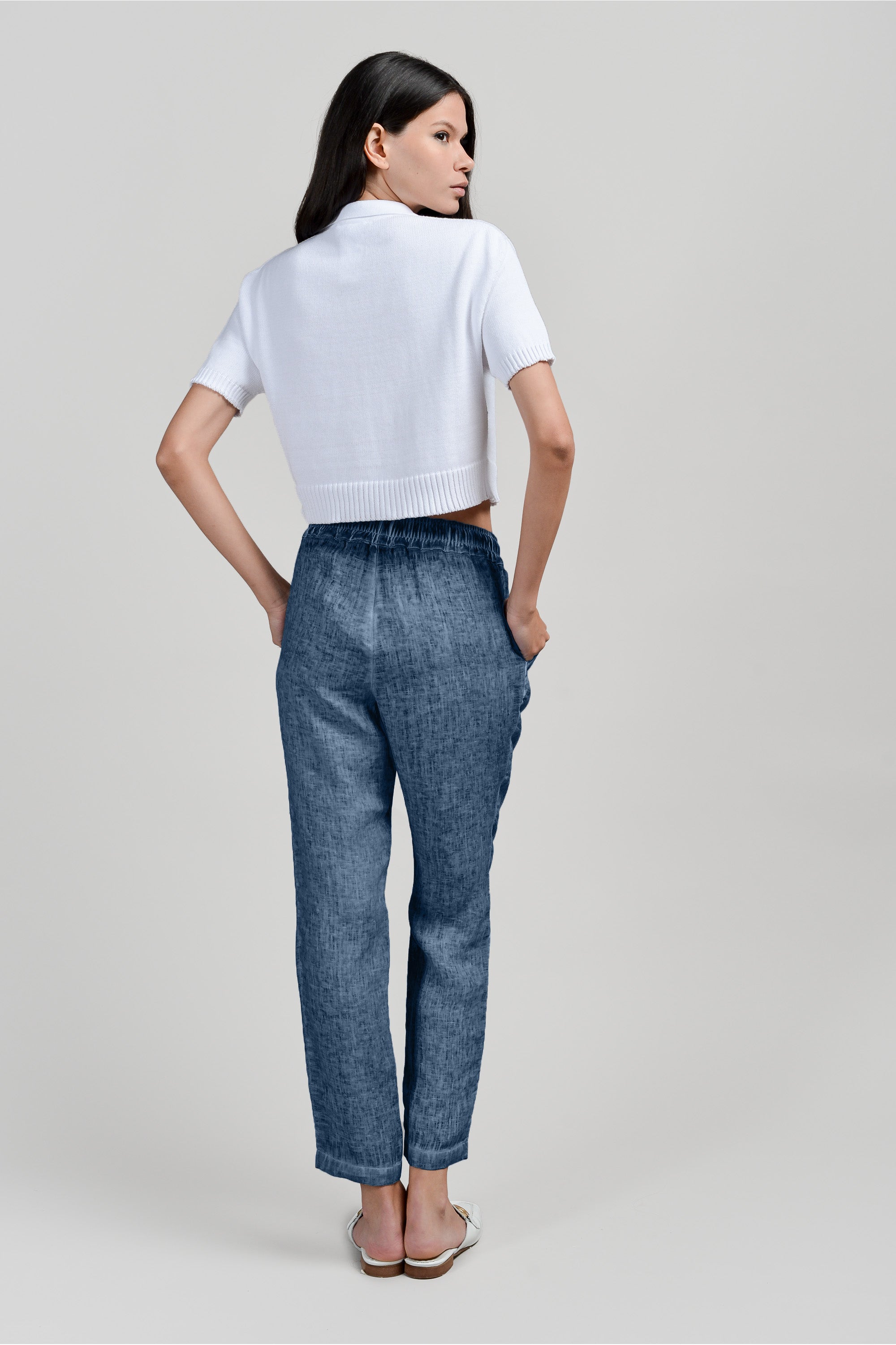 Linen Slacks - Jeans
