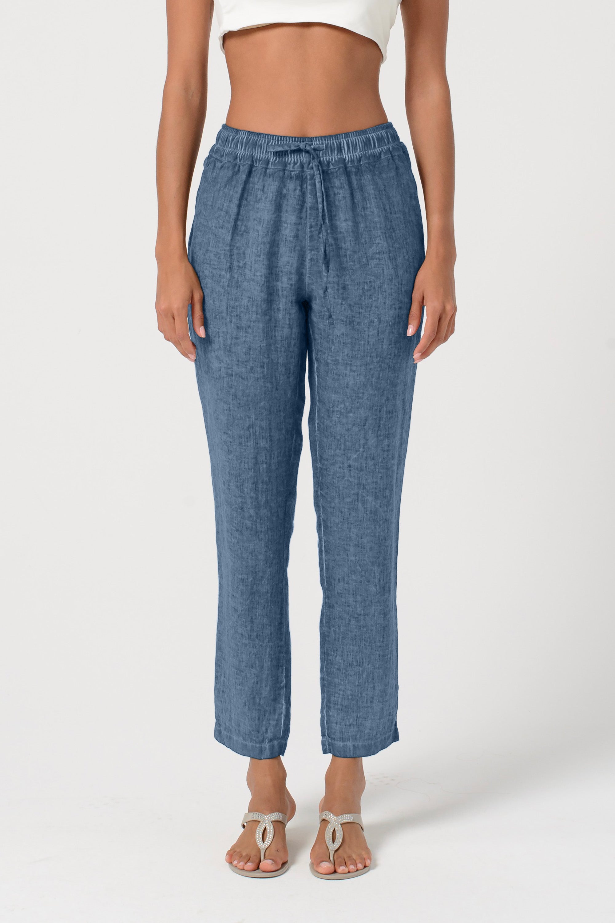 Linen Slacks - Jeans