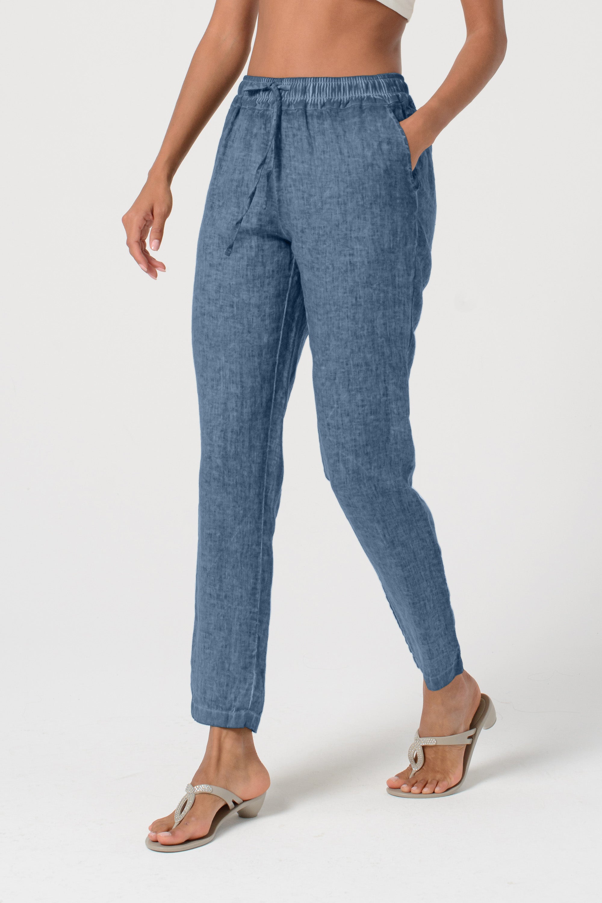 Linen Slacks - Jeans