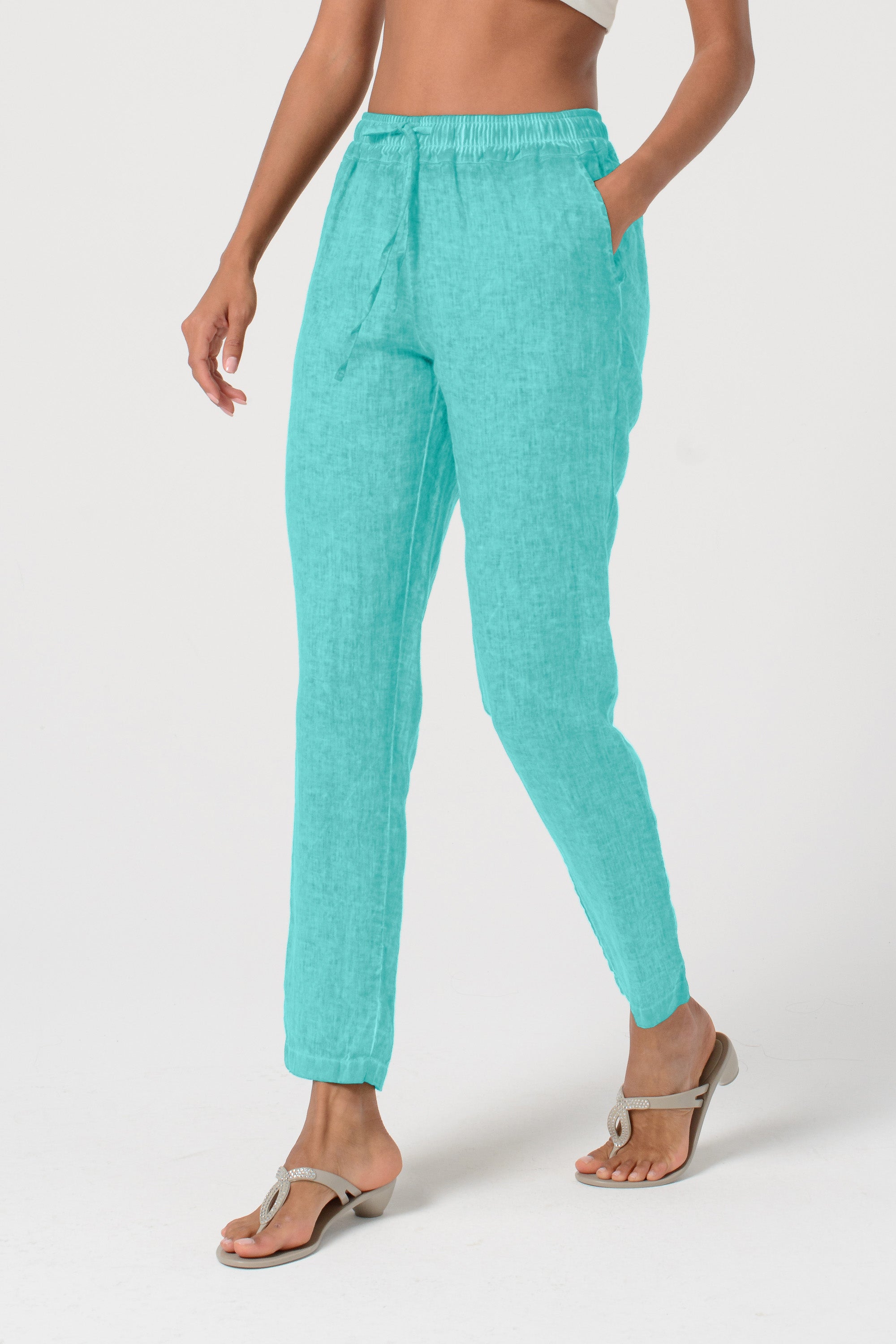 Linen Slacks - Paraggi