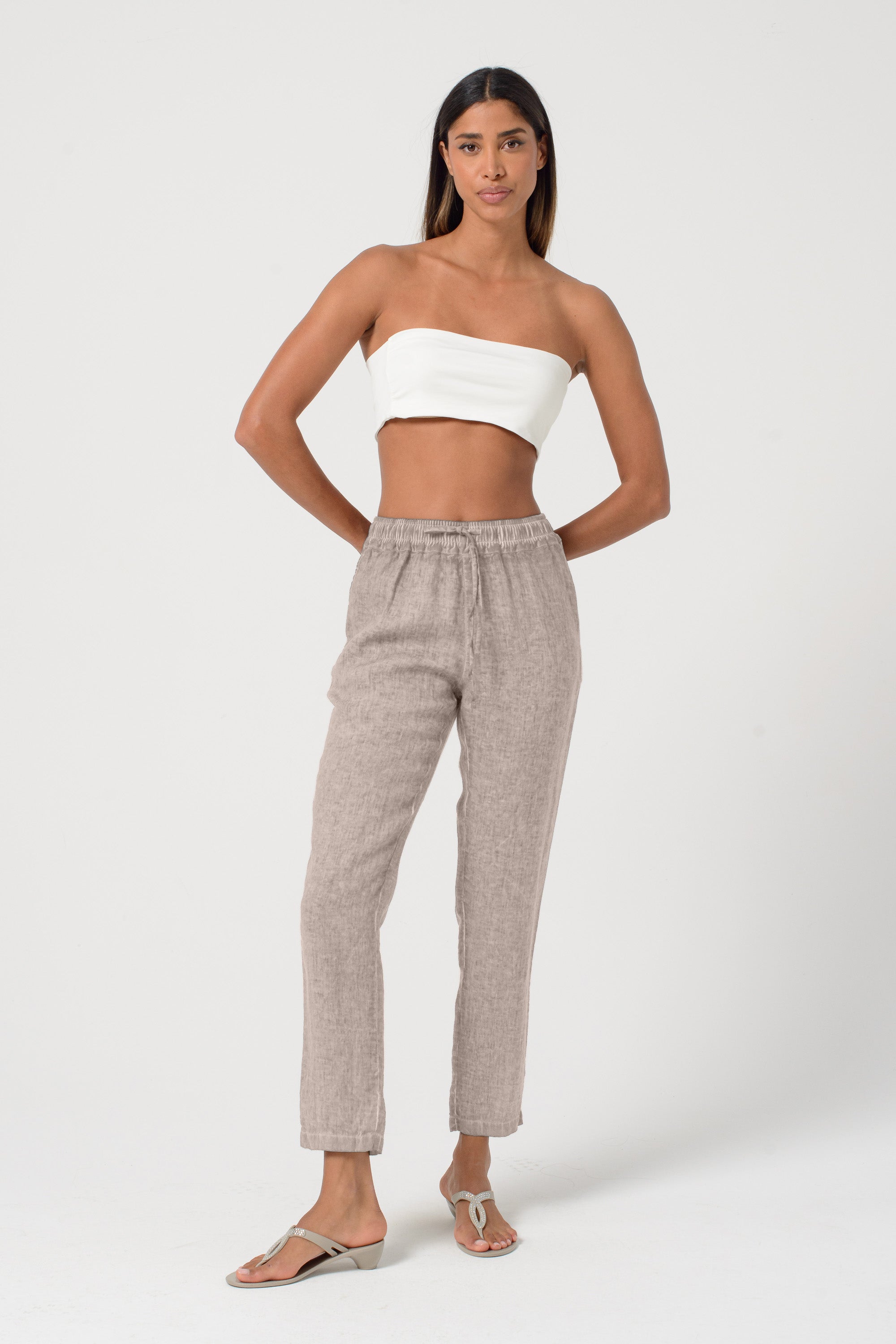 Linen Slacks - Corda