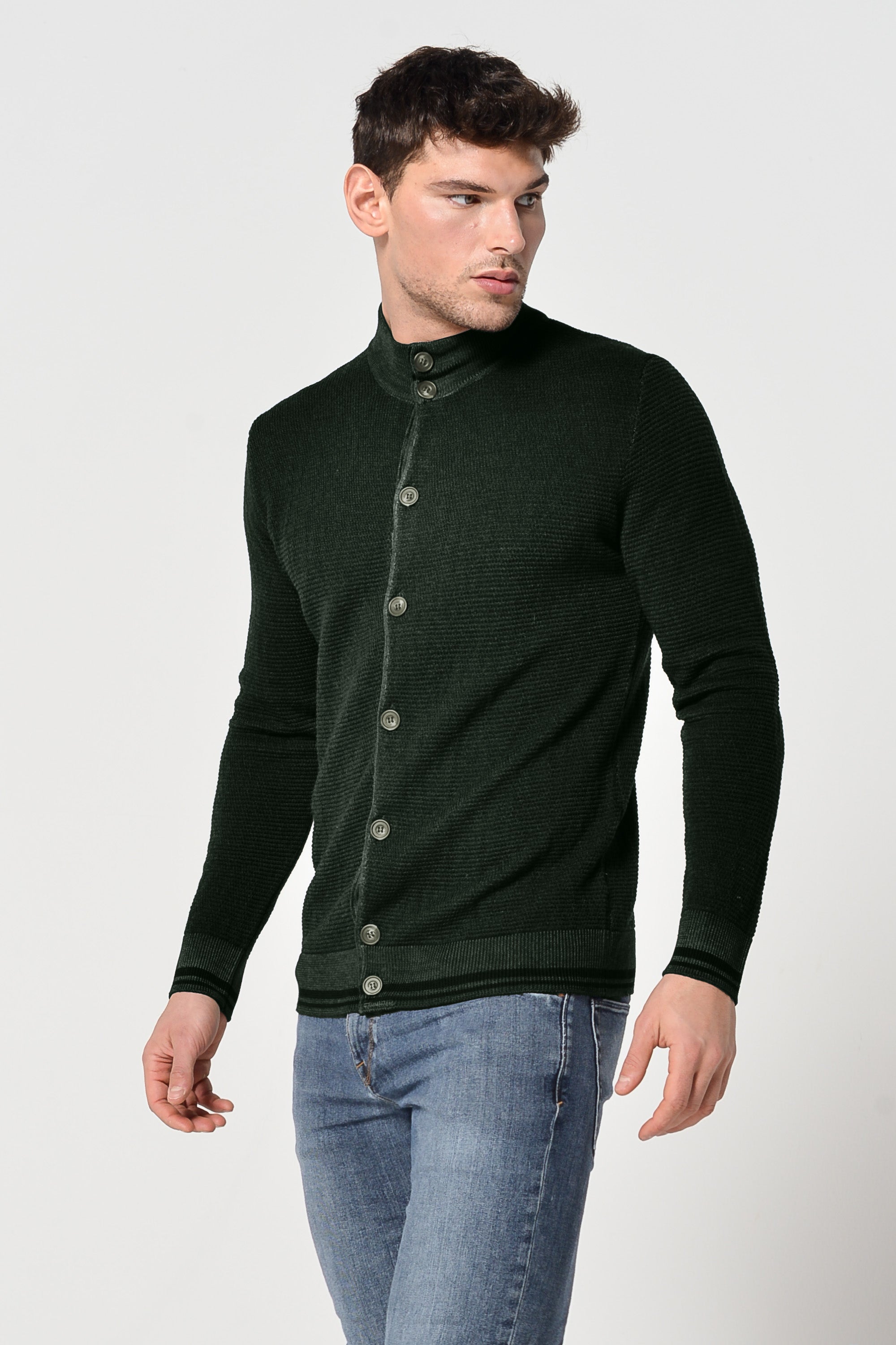 Westhill Merino Sweater - Algae