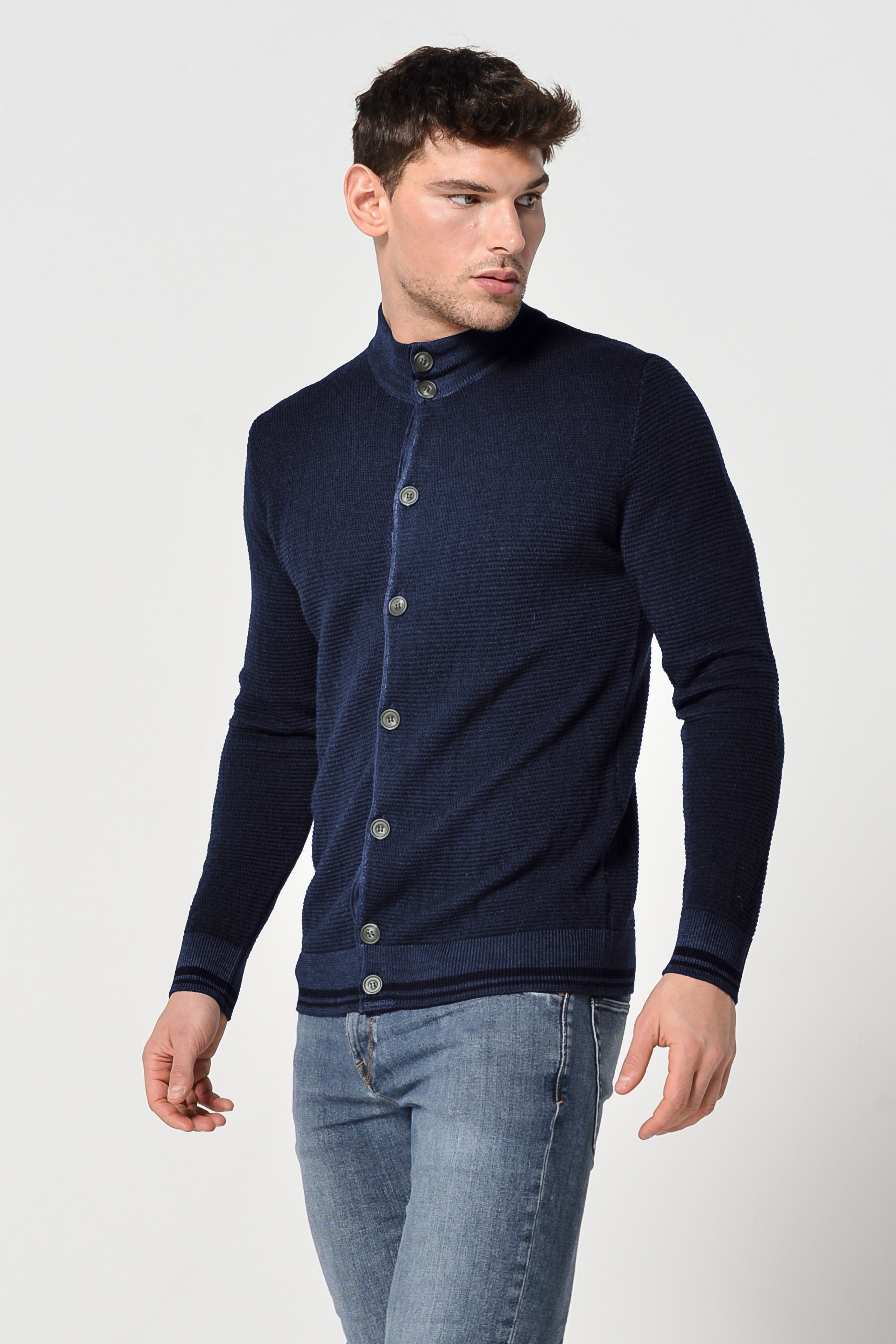 Westhill Merino Sweater - Navy