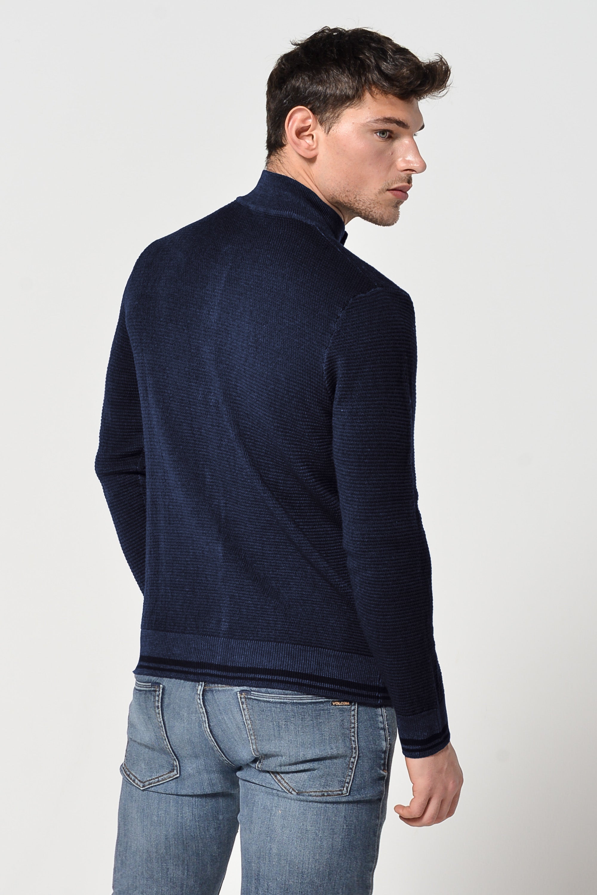 Westhill Merino Sweater - Navy