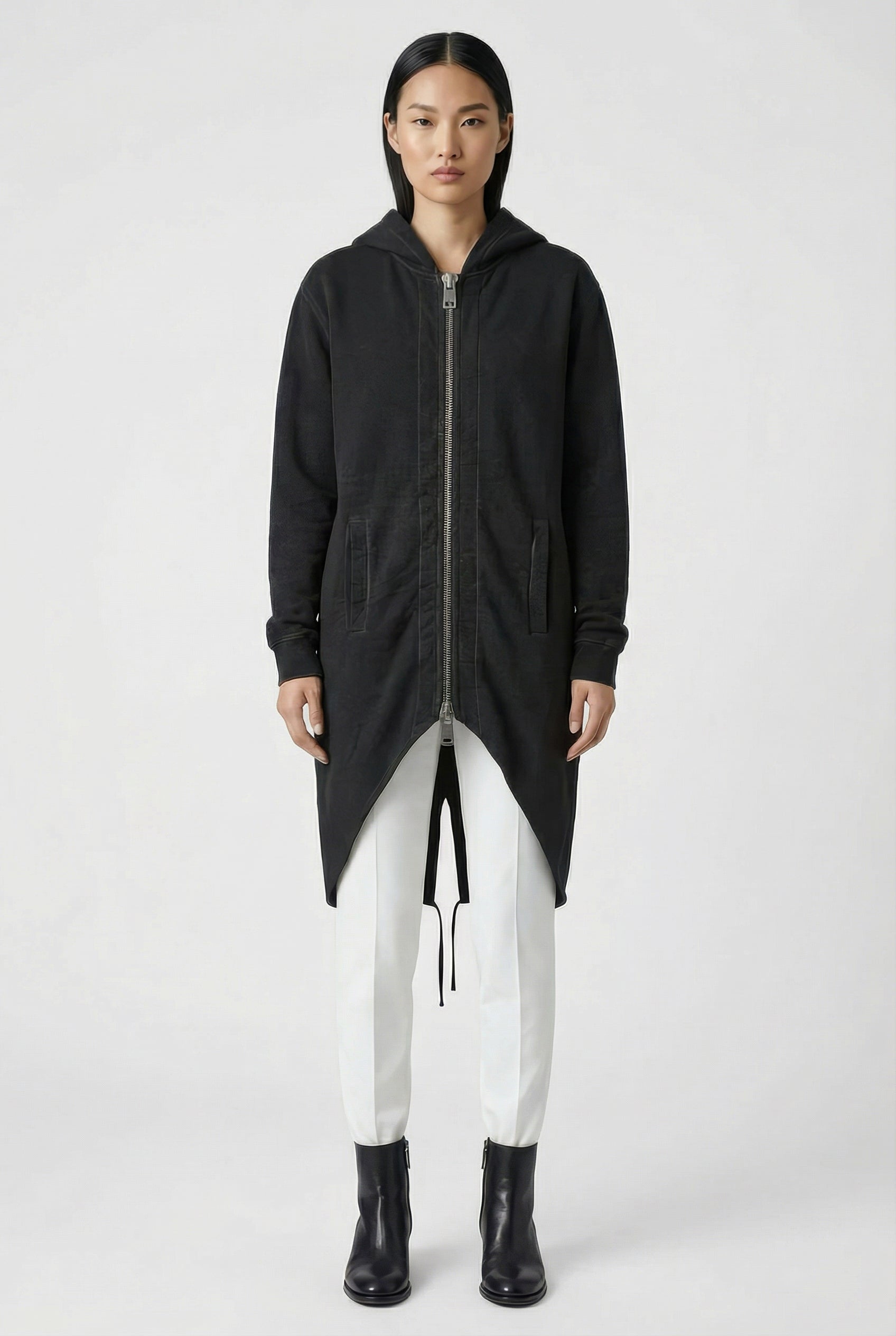 Fleece Parka - Carbone