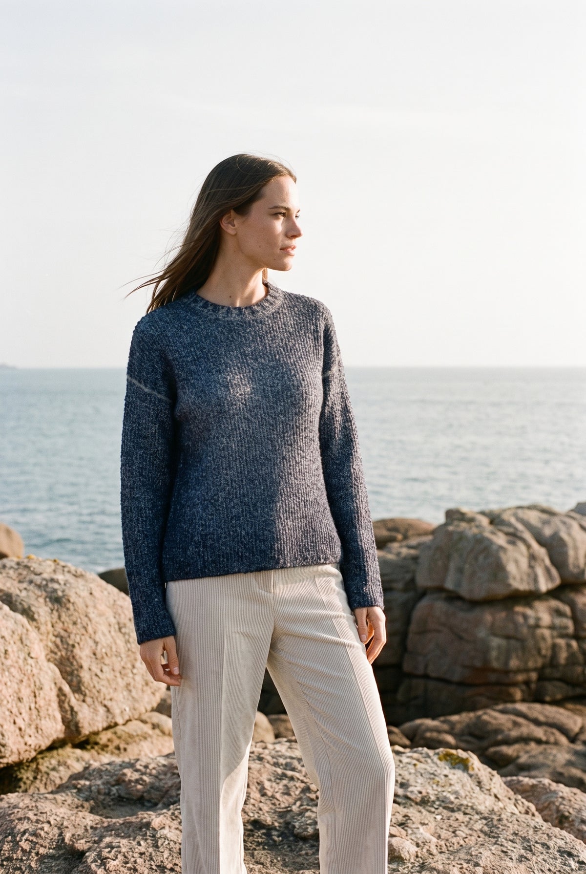 Rory Crew Soffio Art - Navy