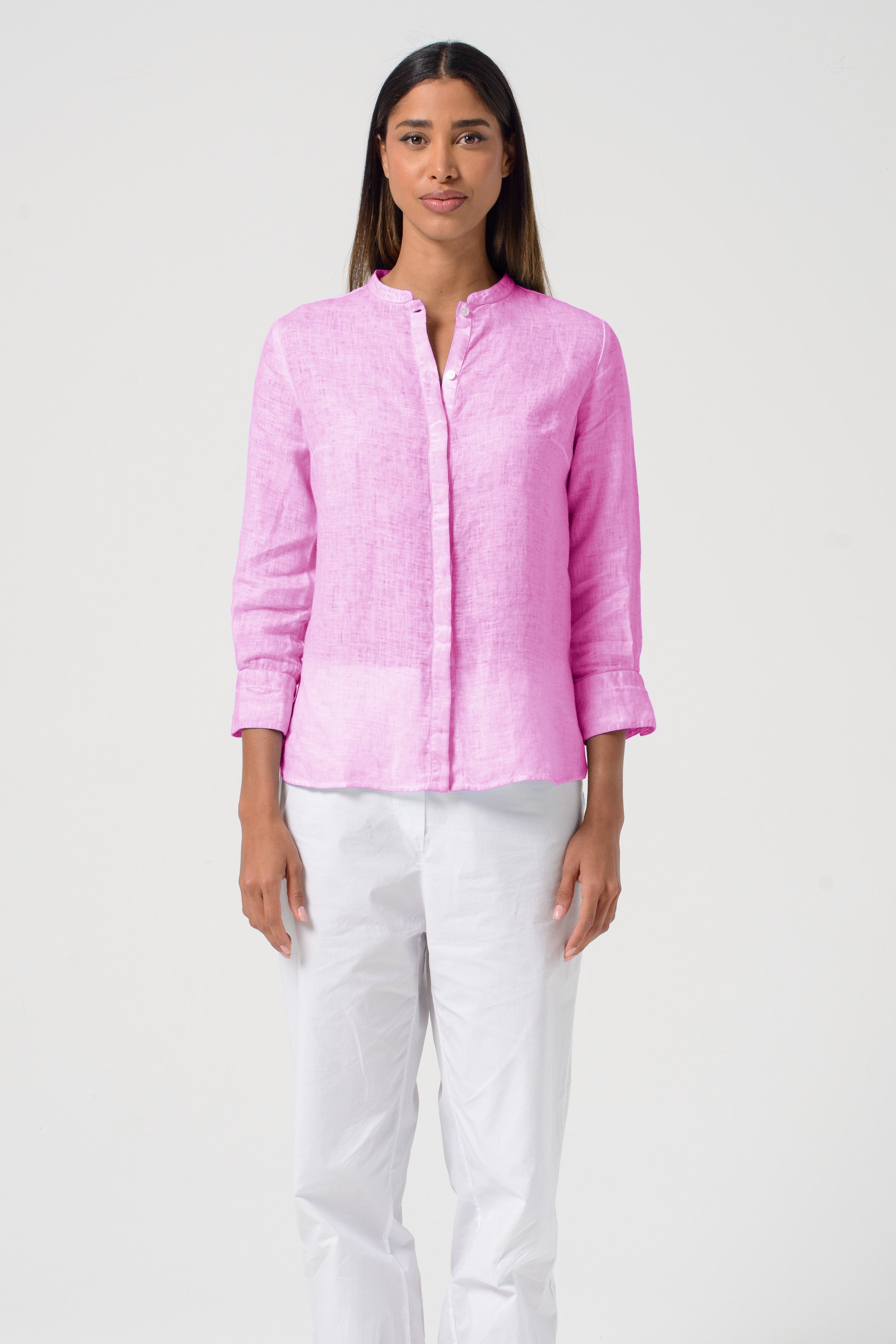 Asia Linen Shirt - Candy