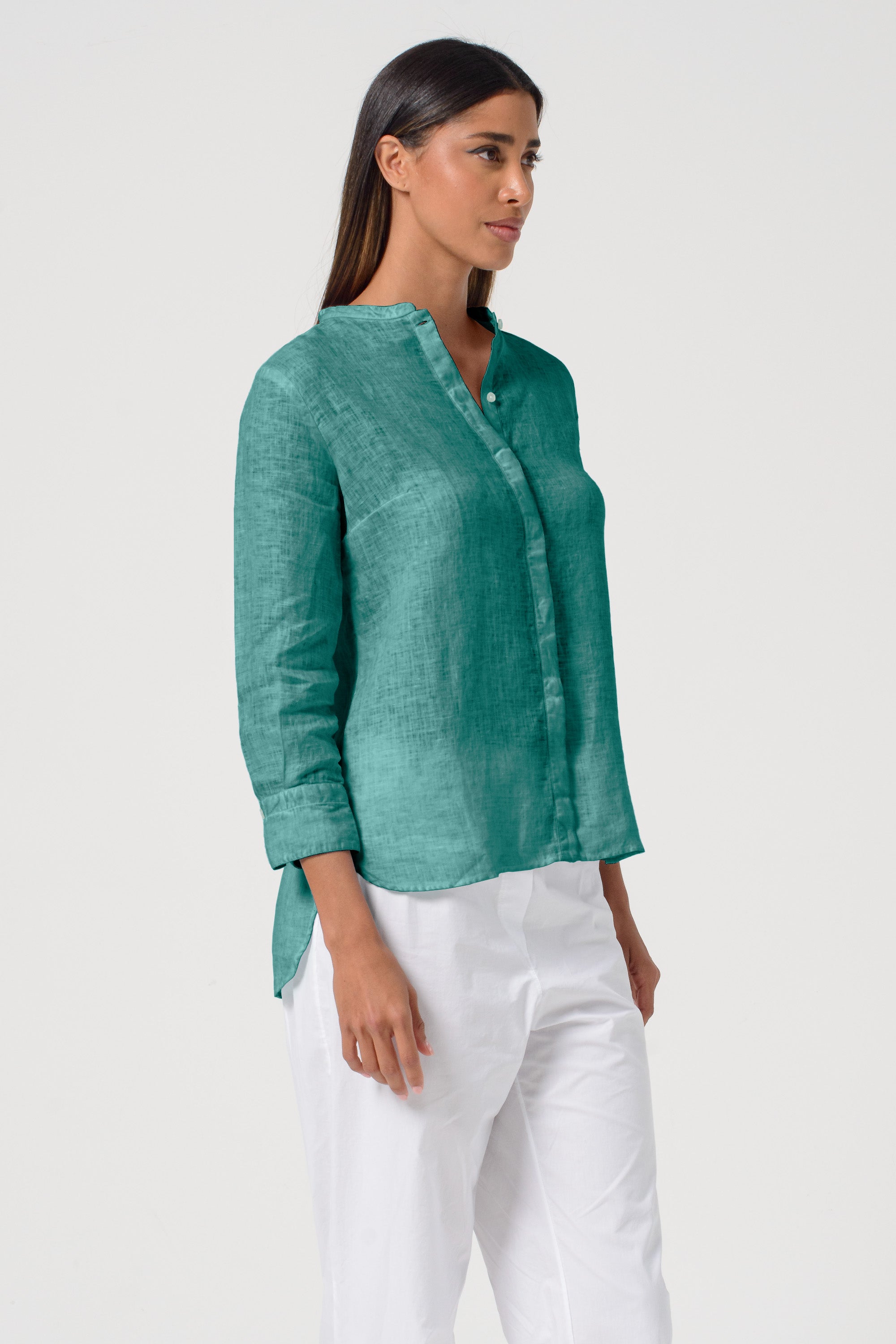 Asia Linen Shirt - Bahama