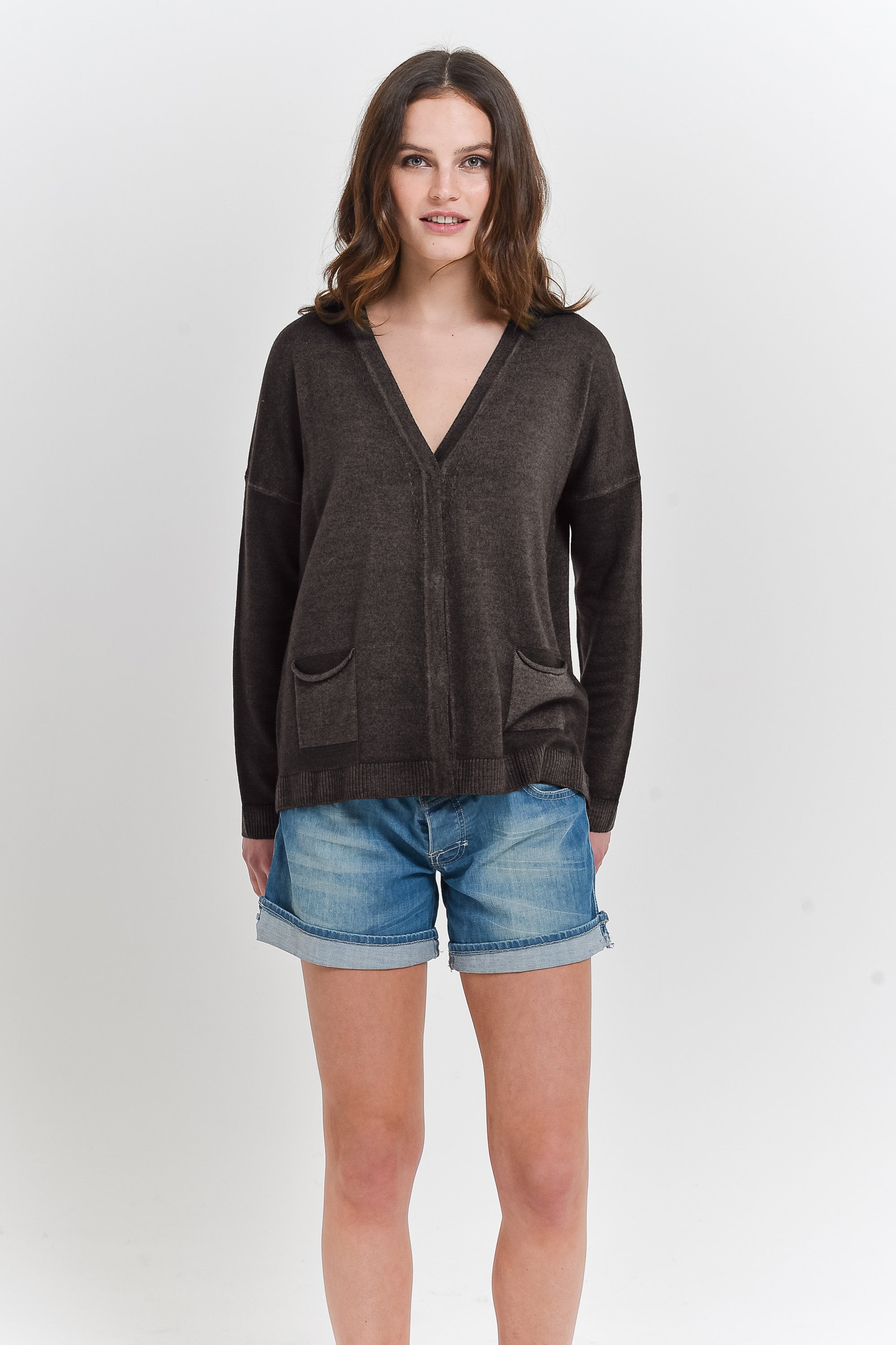 Alvah Knit Cardigan - Cliff