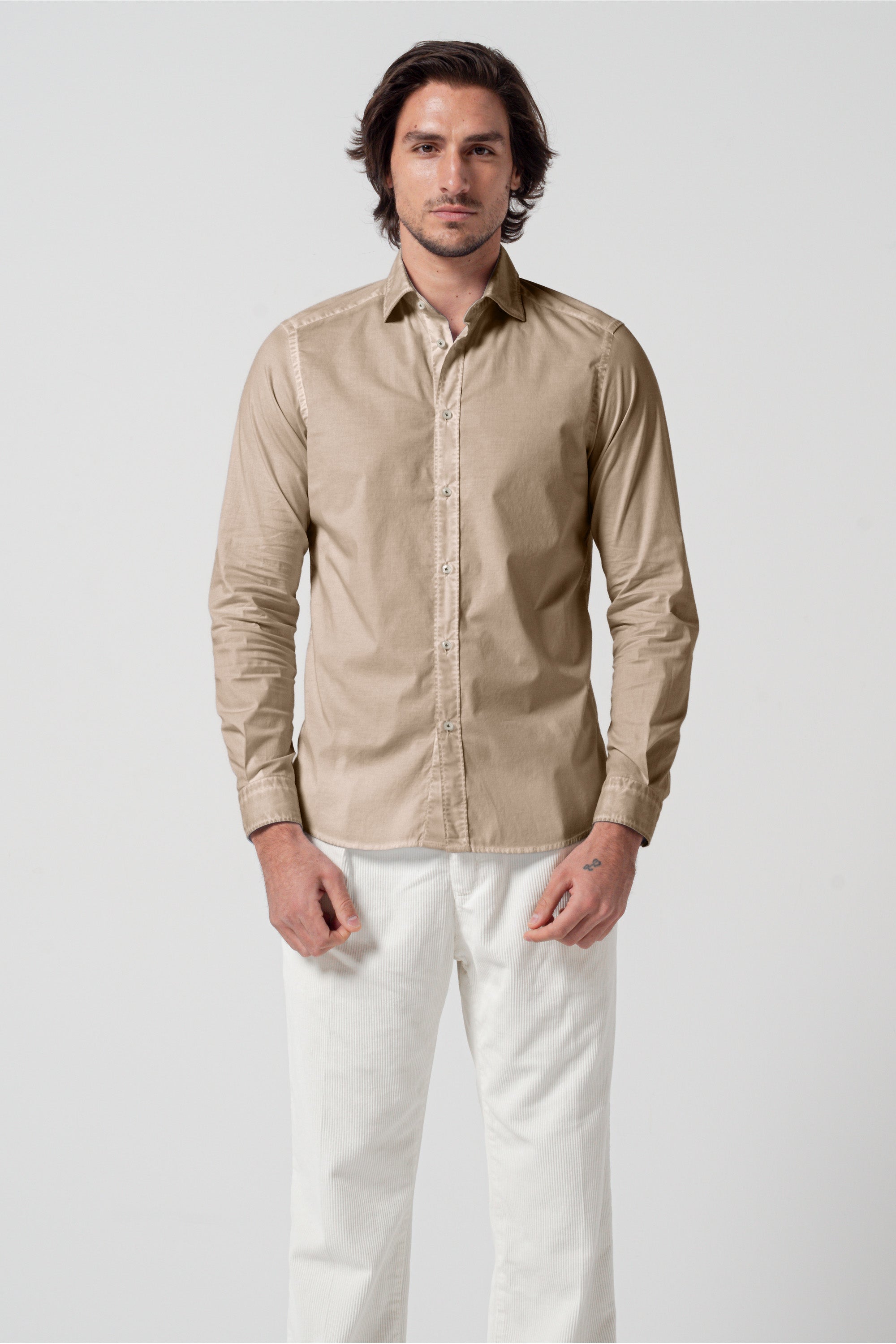 Relax Fit Poplin Shirt - Duna