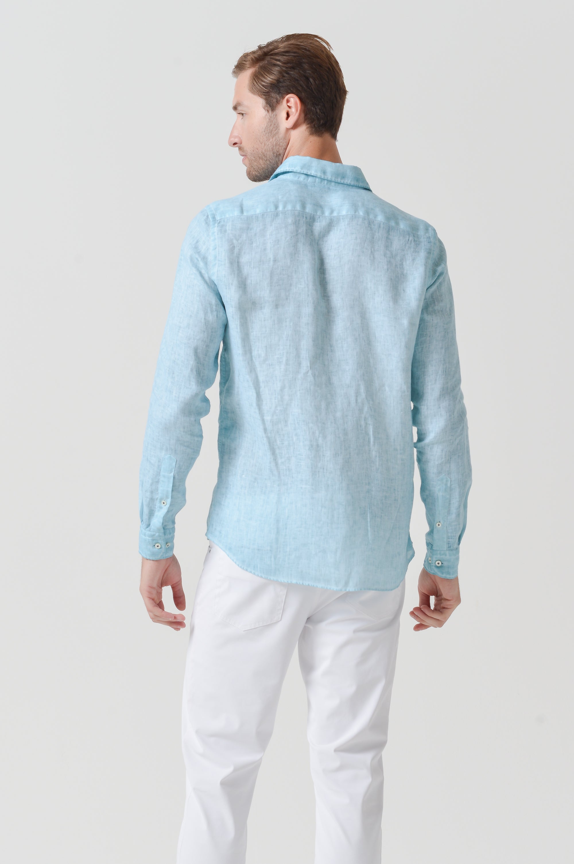 Relaxed Fit Linen Shirt - Barbados