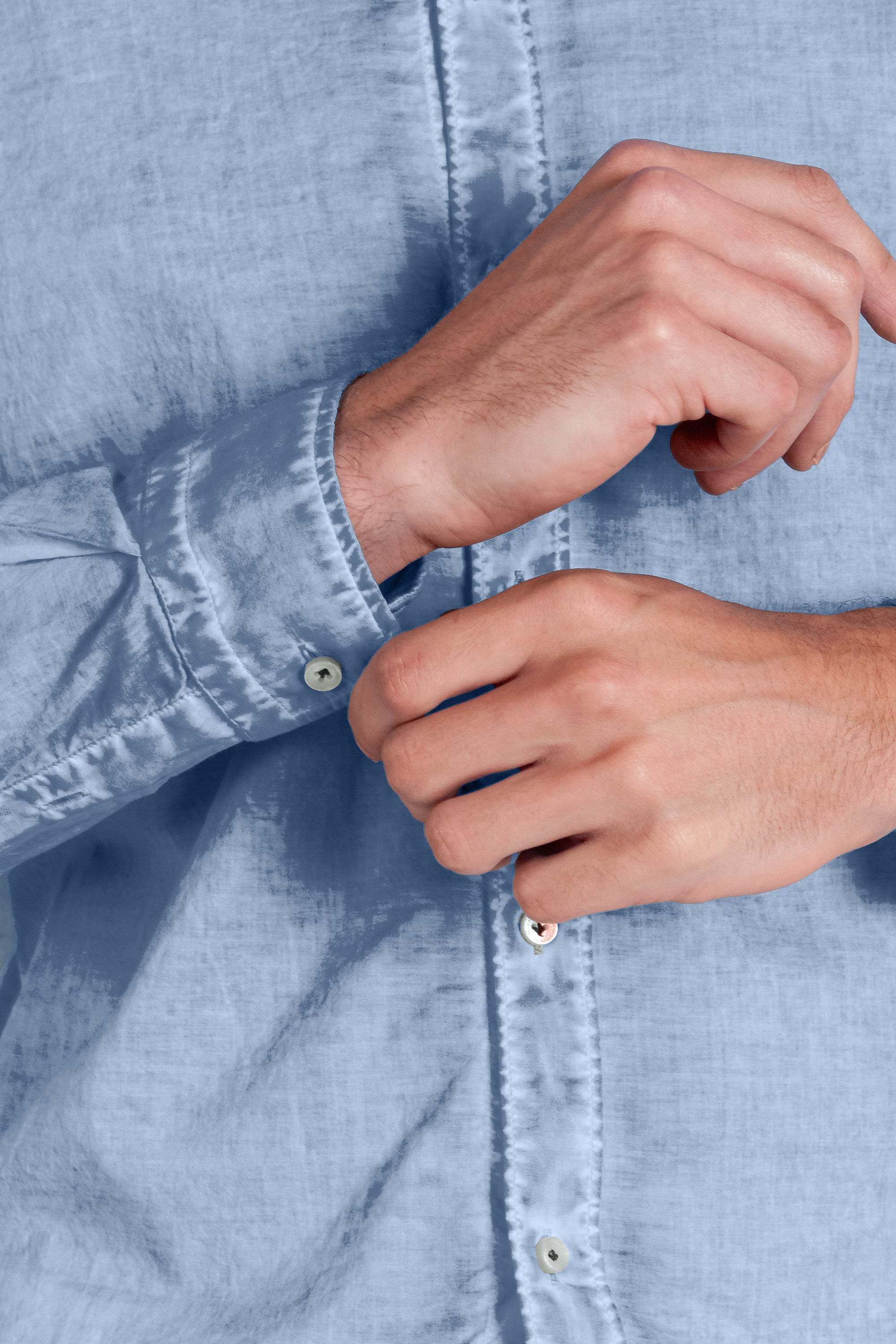 Relaxed Fit Cotton Voile Shirt - Fiji
