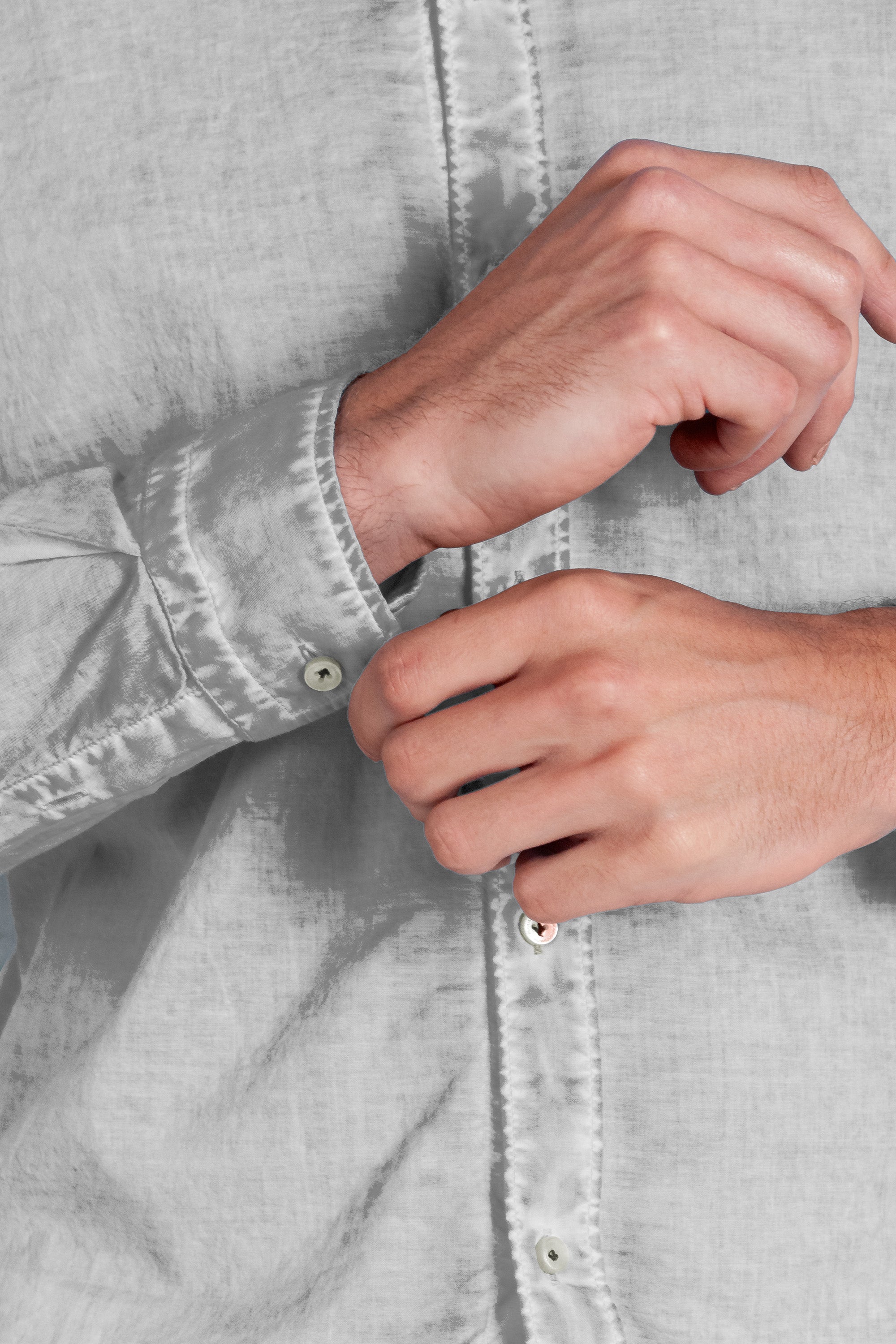 Relax Fit Voile Shirt - Marmo