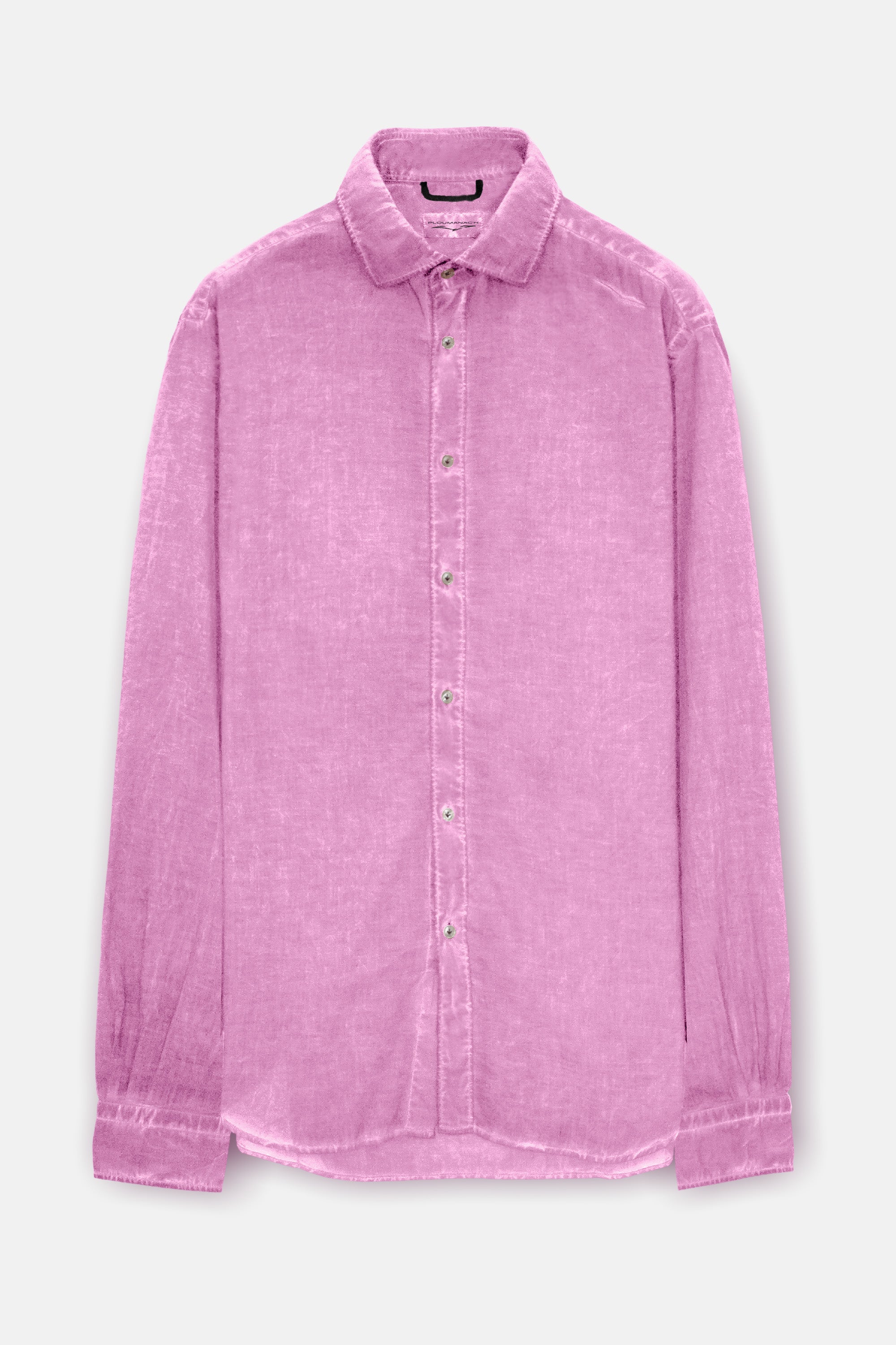 Relaxed Fit Cotton Voile Shirt - Candy
