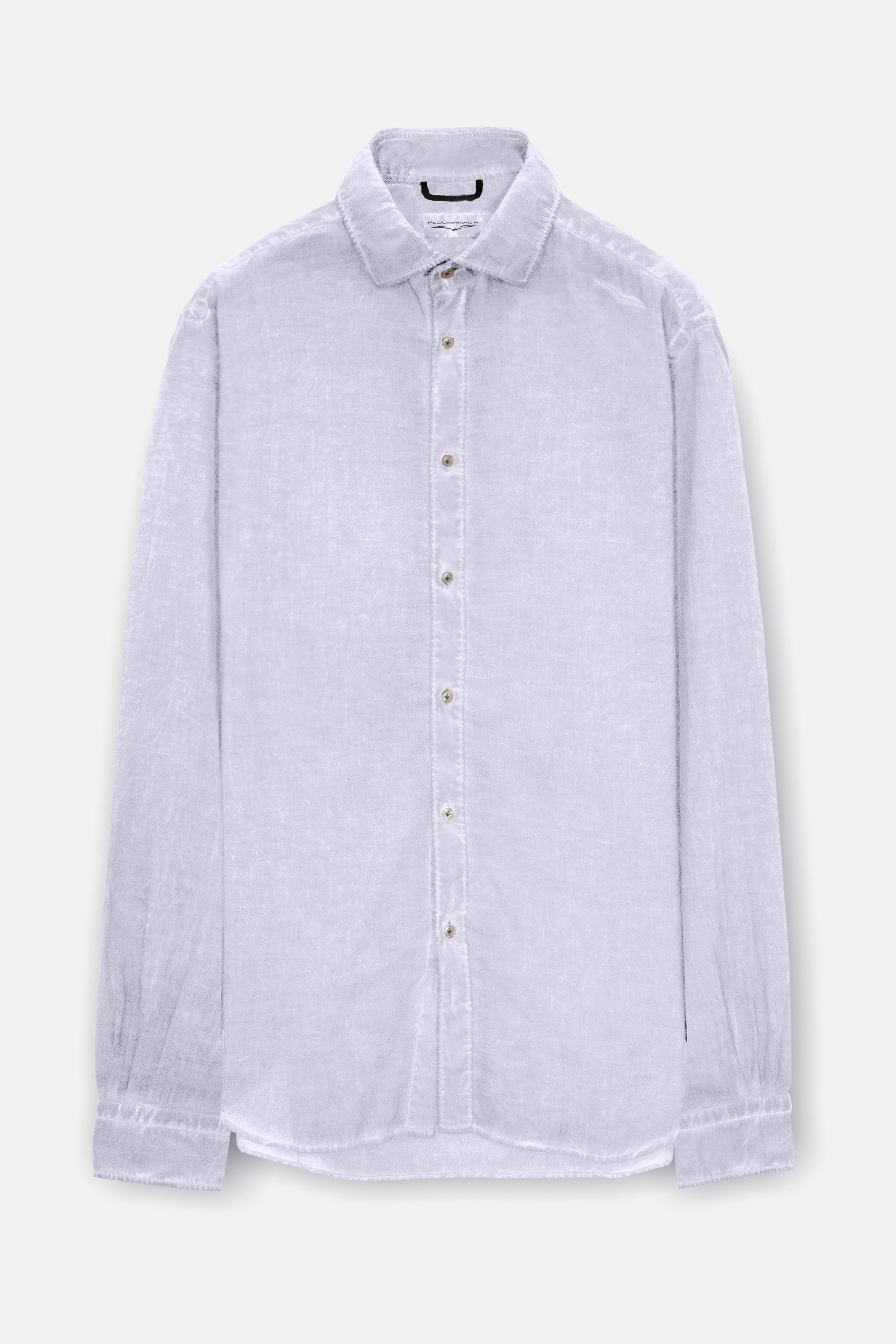Relaxed Fit Cotton Voile Shirt - Lilac