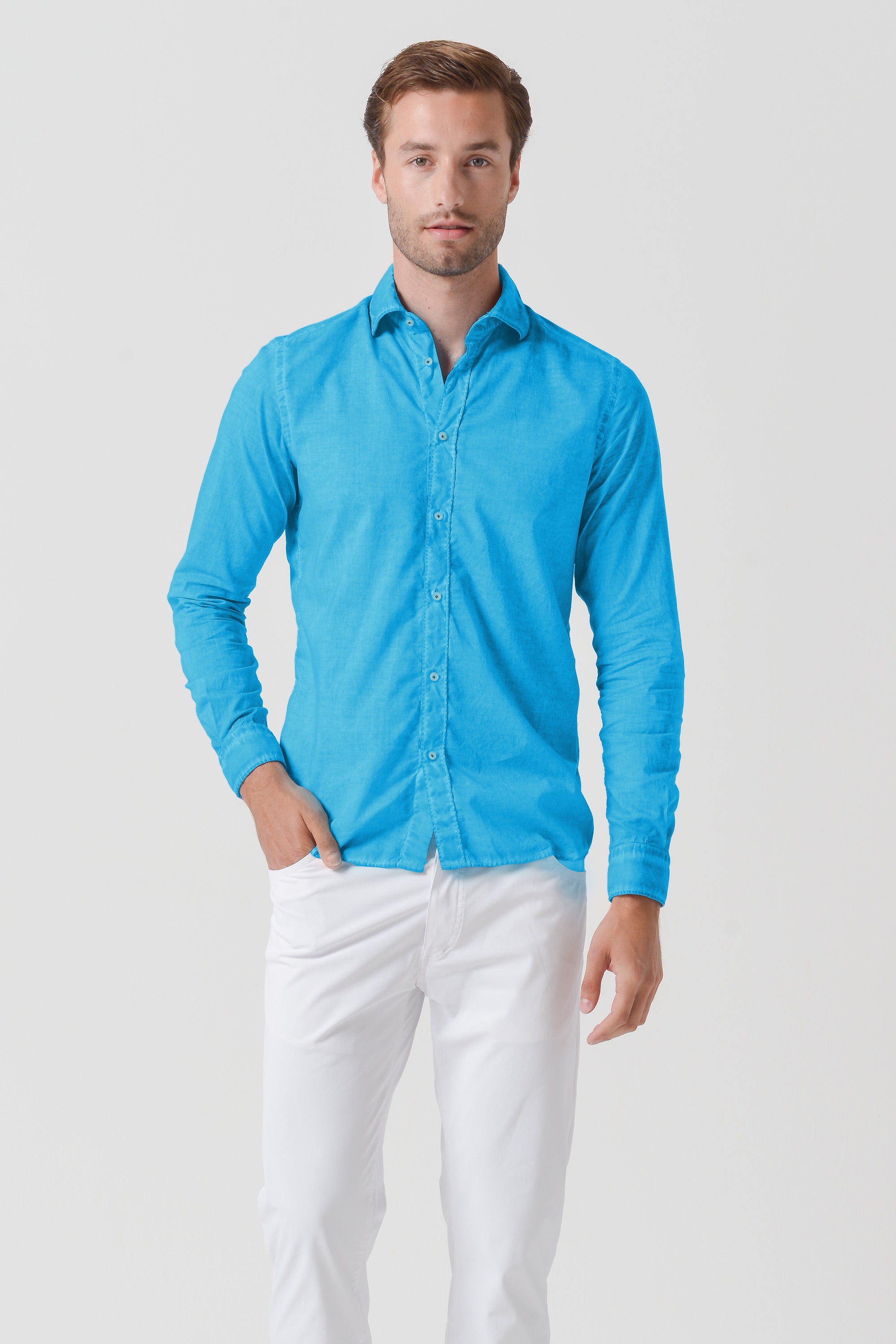 Relaxed Fit Cotton Voile Shirt - Mare