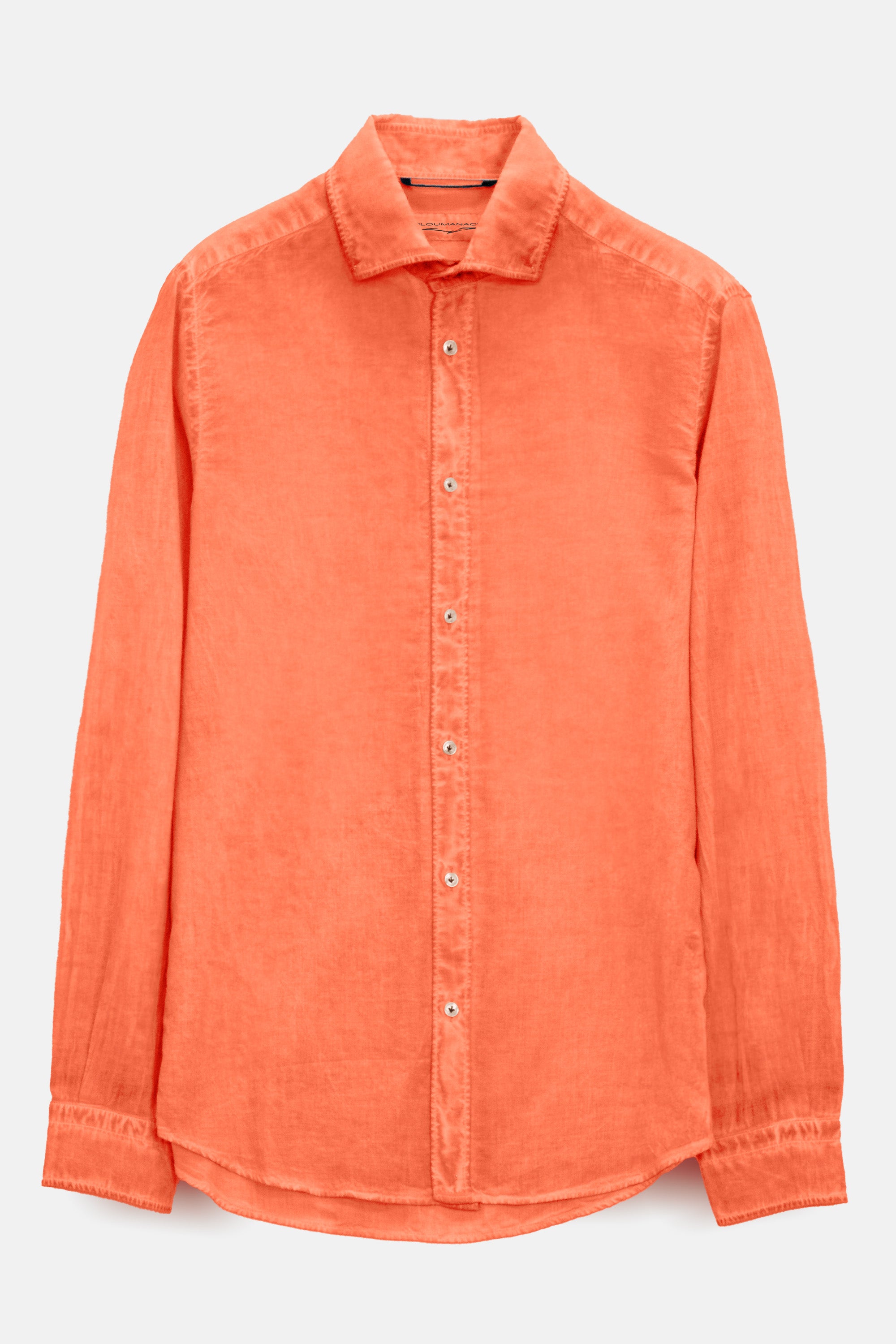 Relax Fit Voile Shirt - Papaya
