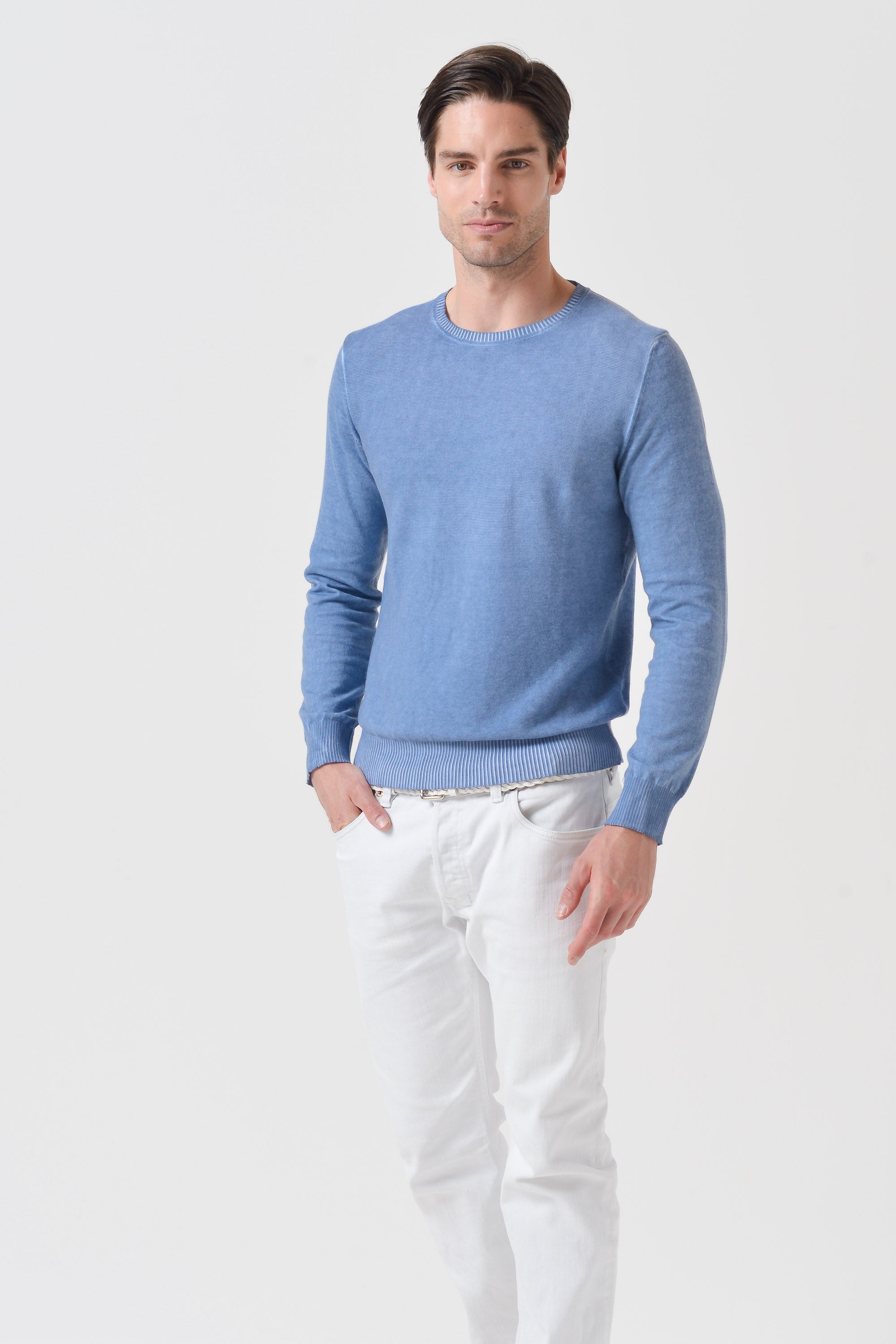 Maurice Crew Knit - Polar