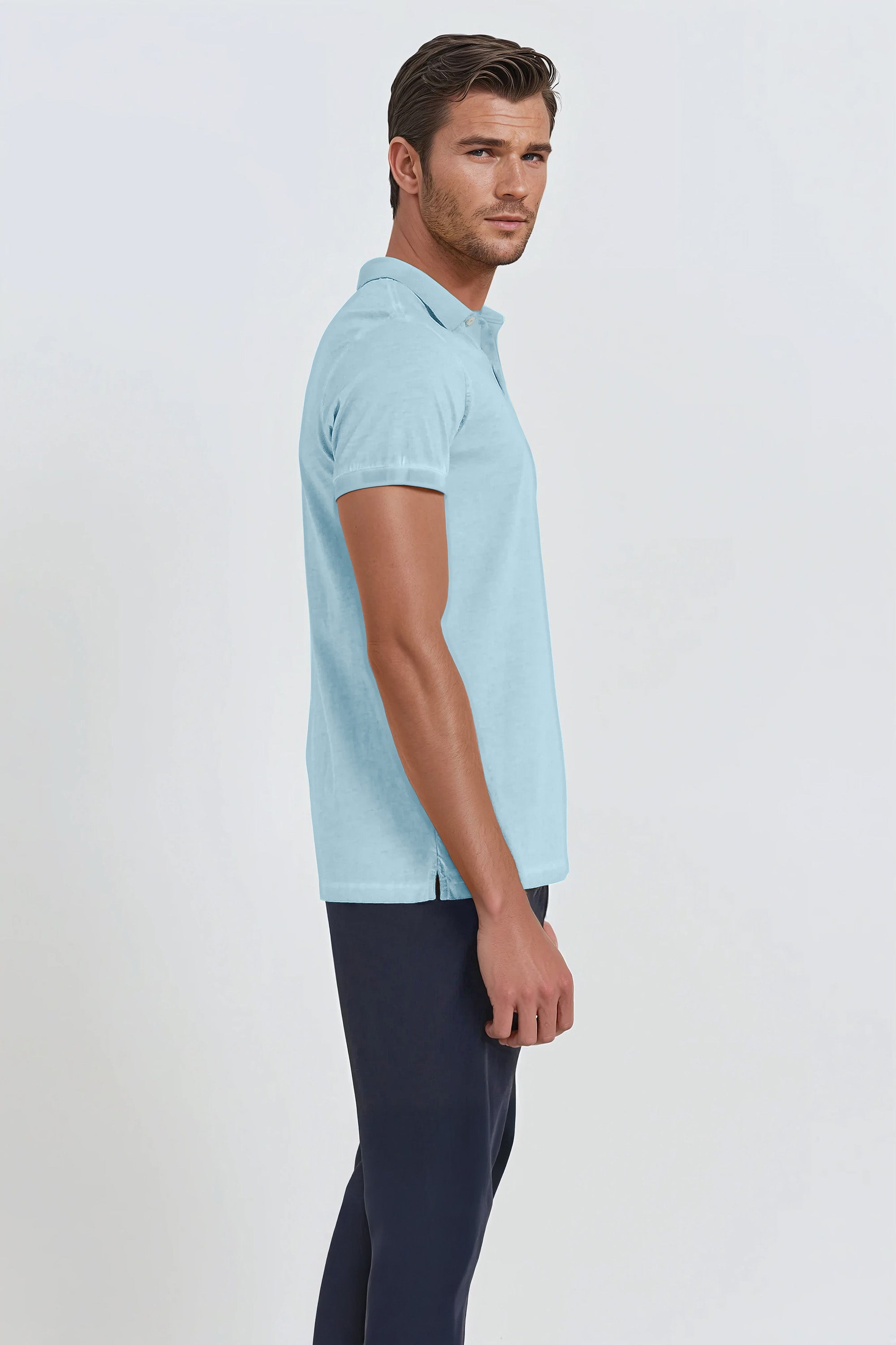 Jersey Polo Slim - Bora Bora