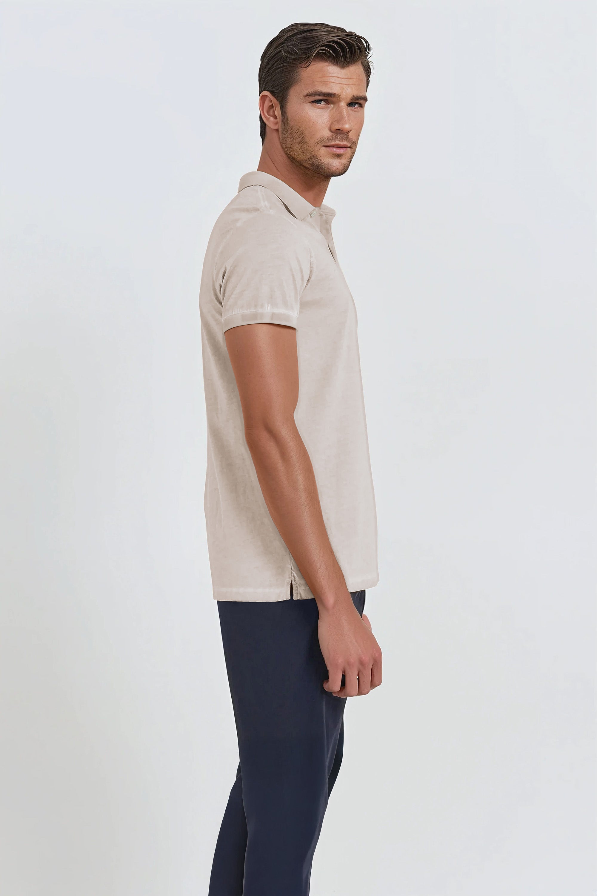 Jersey Polo Slim - Canapa