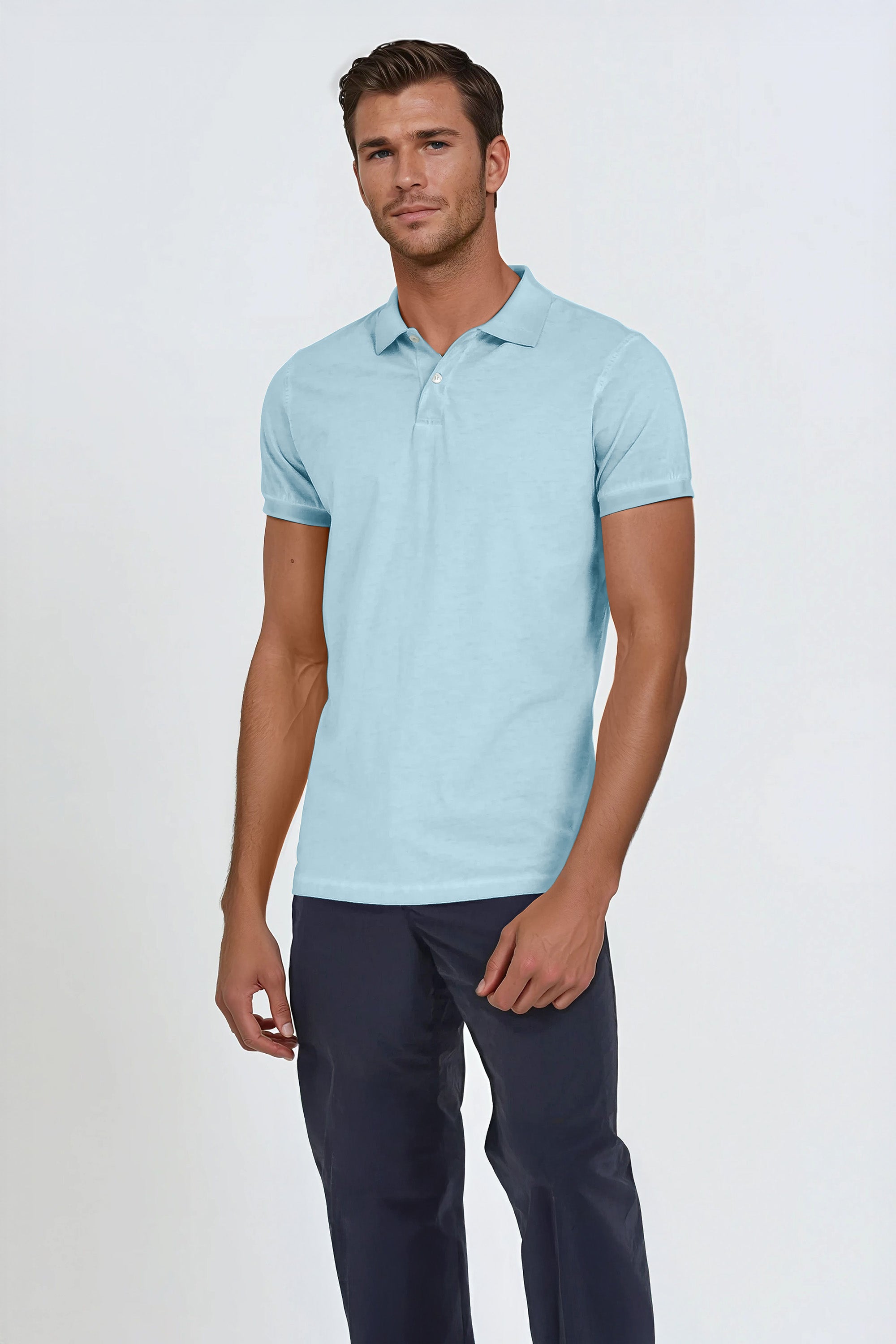 Jersey Polo Slim - Bora Bora