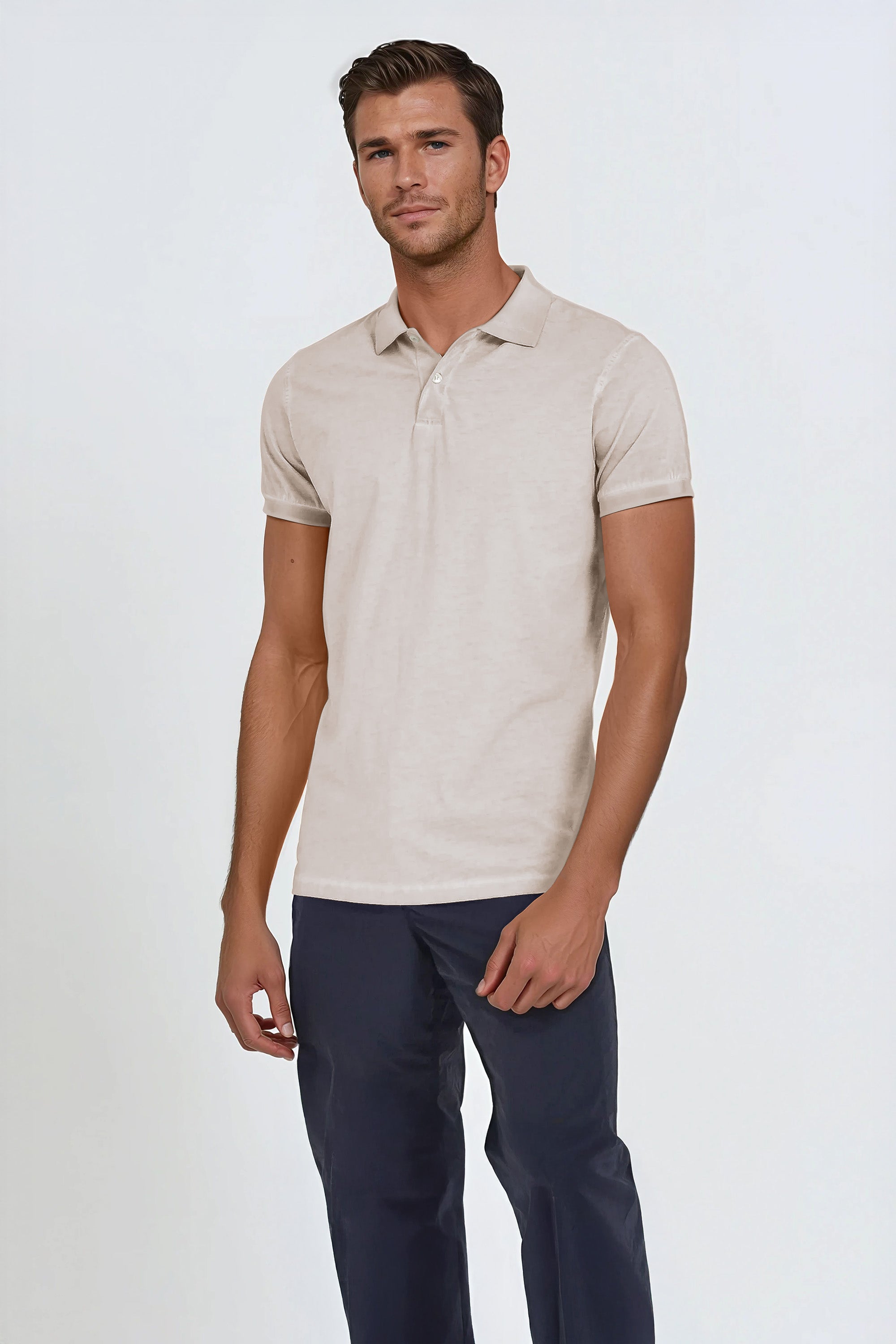 Jersey Polo Slim - Canapa