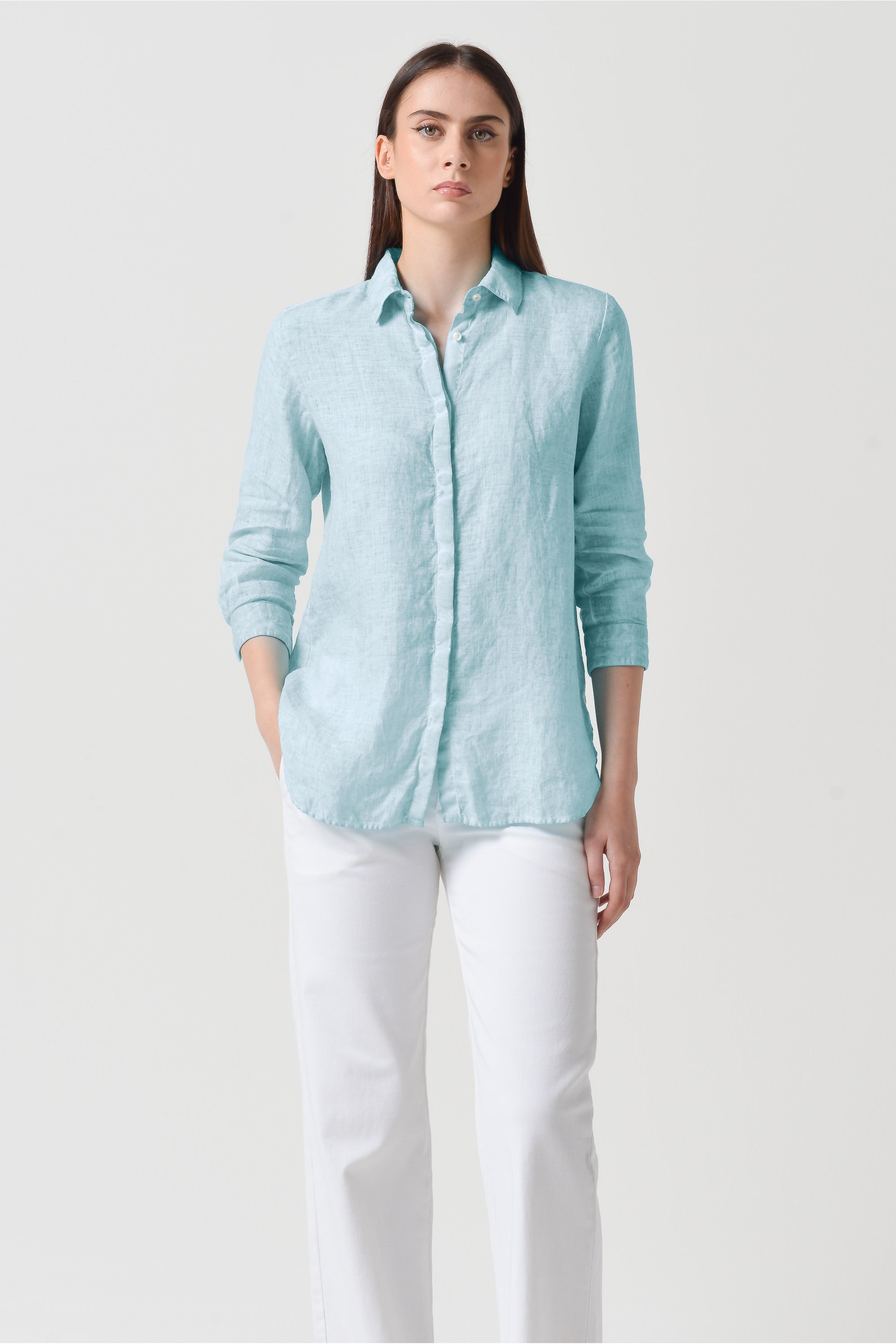 Augusta Linen Shirt - Barbados