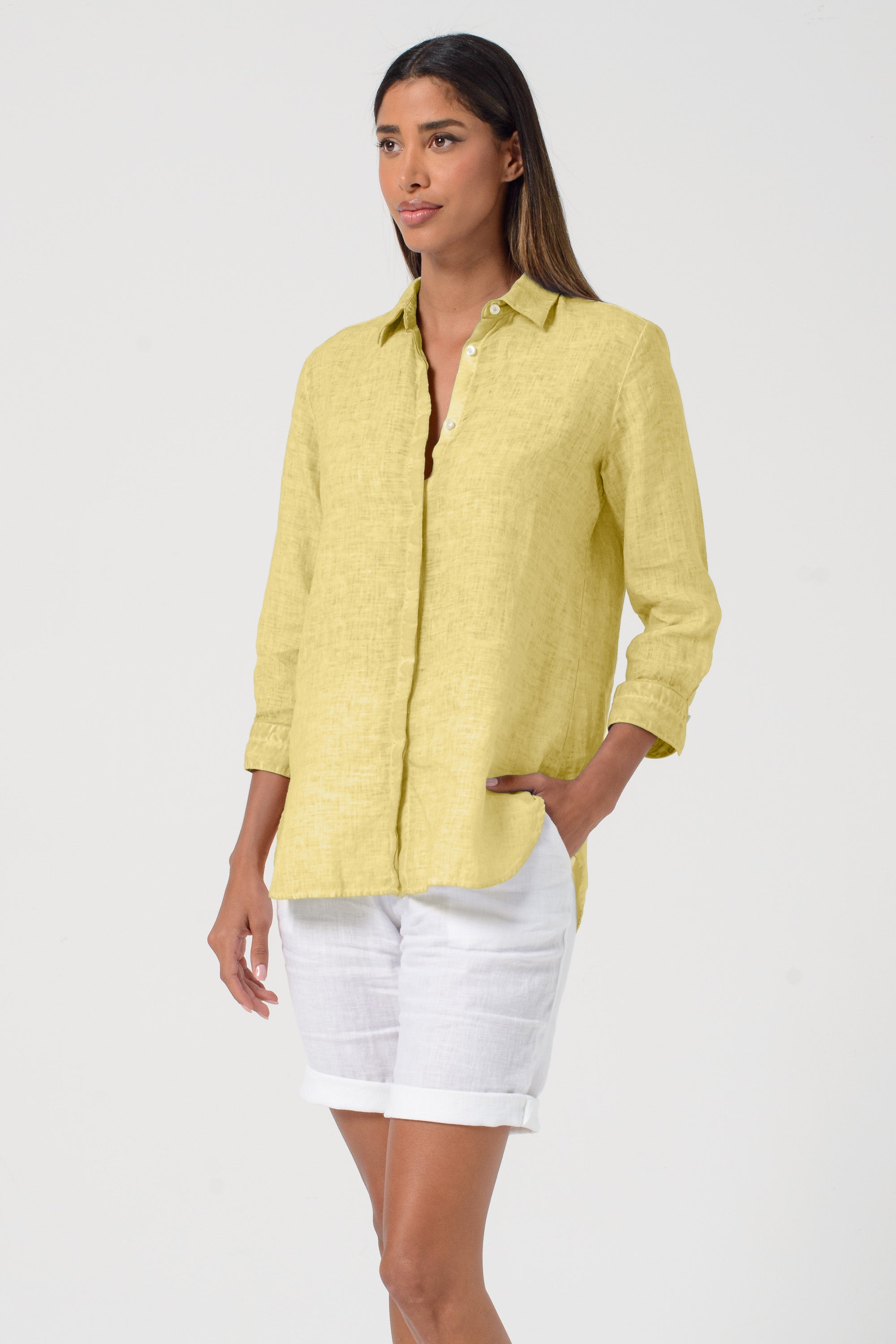 Augusta Linen Shirt - Samoa