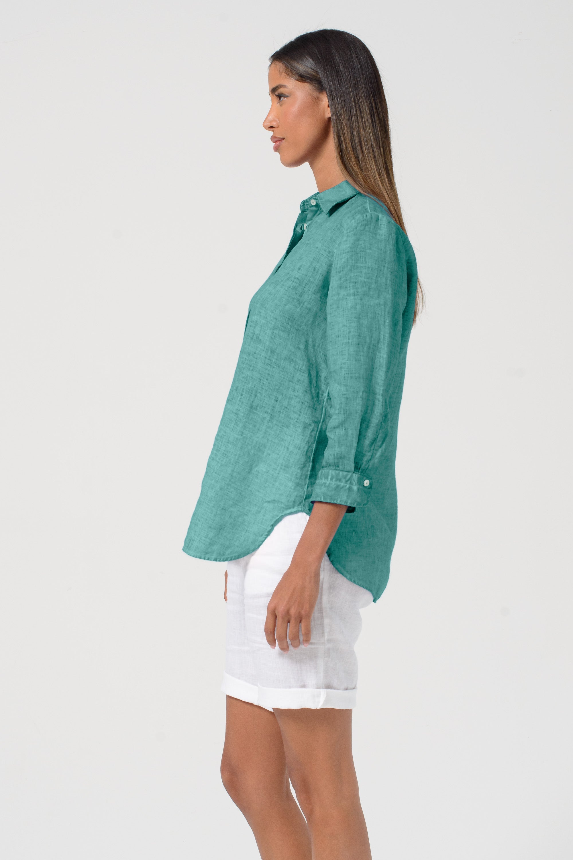Augusta Linen Shirt - Bahama