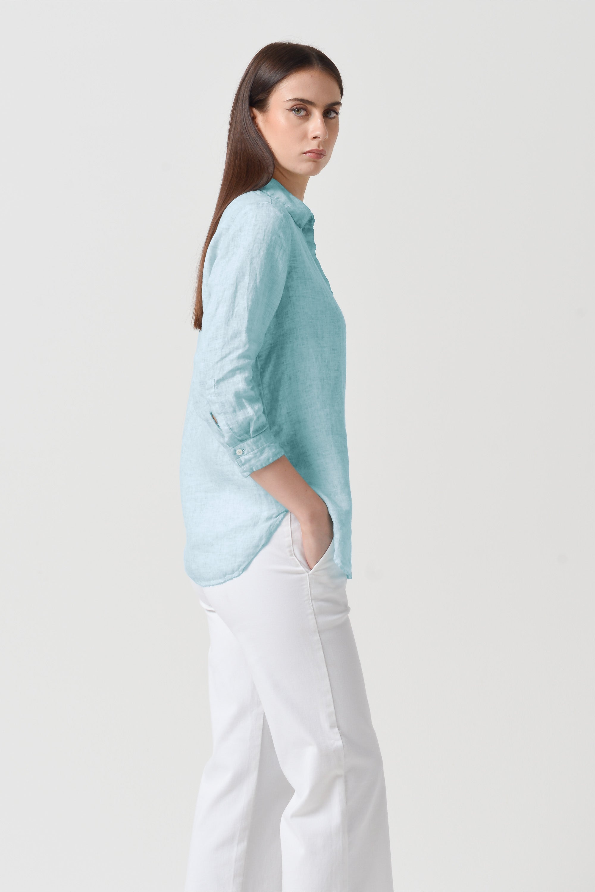 Augusta Linen Shirt - Barbados