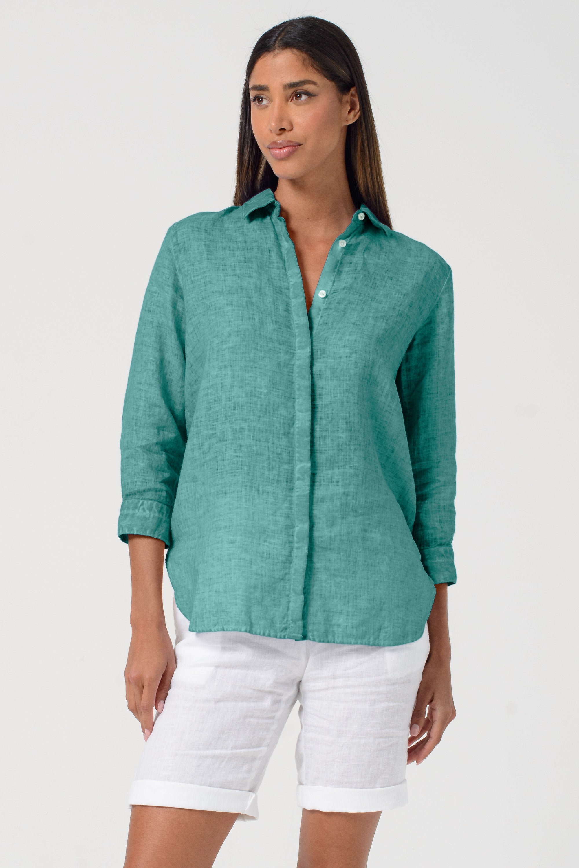 Augusta Linen Shirt - Bahama